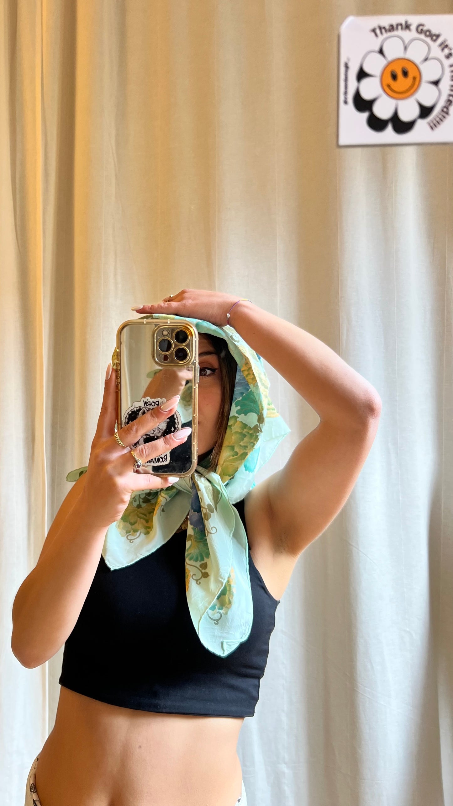 Foulard Pierre Balmain vintage
