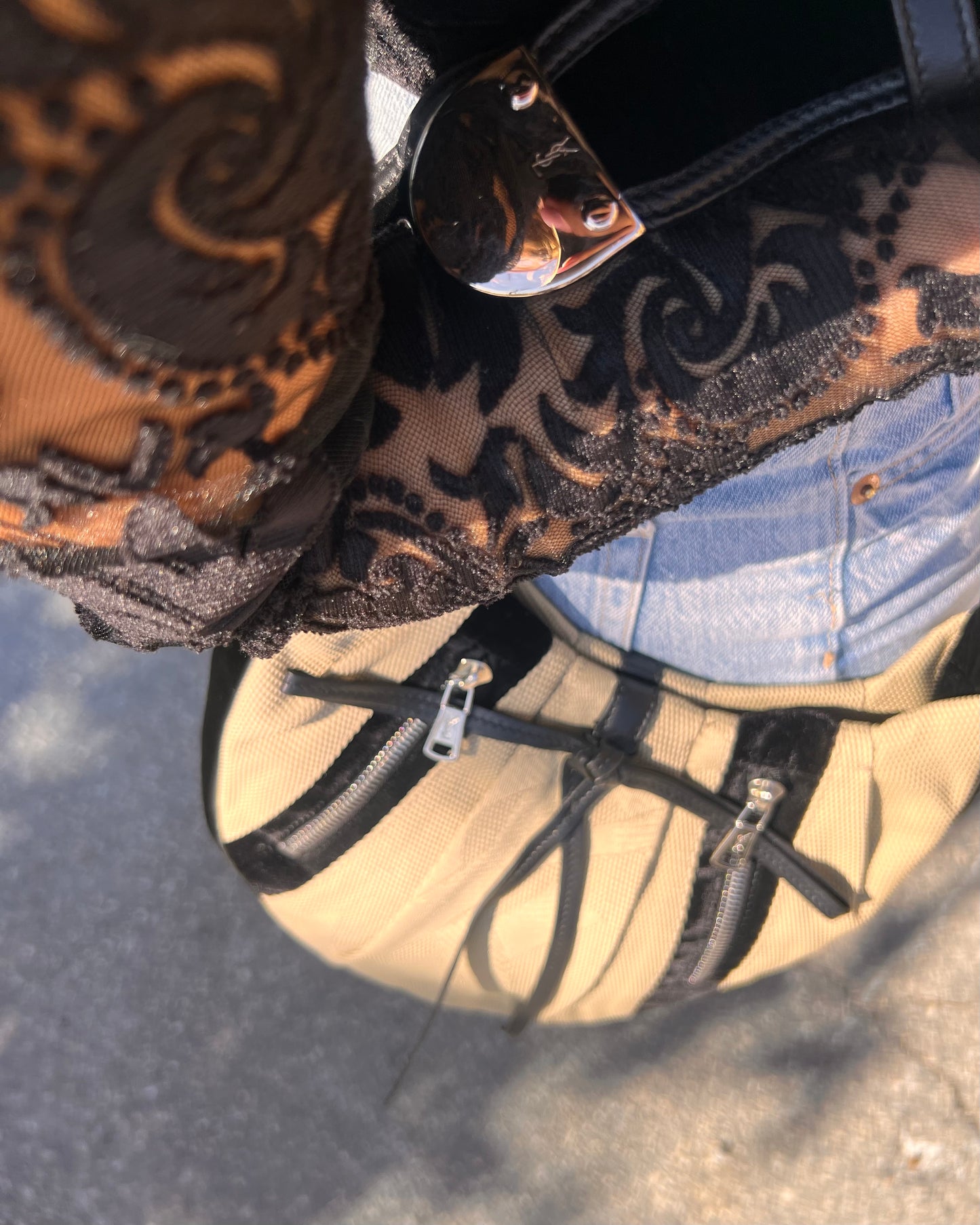 Yves Saint Laurent Hobo Bag