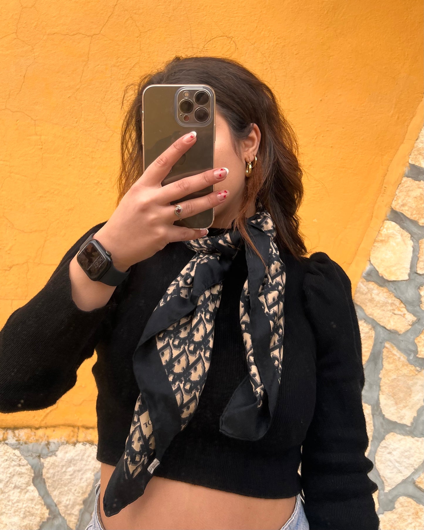 Foulard Dior vintage