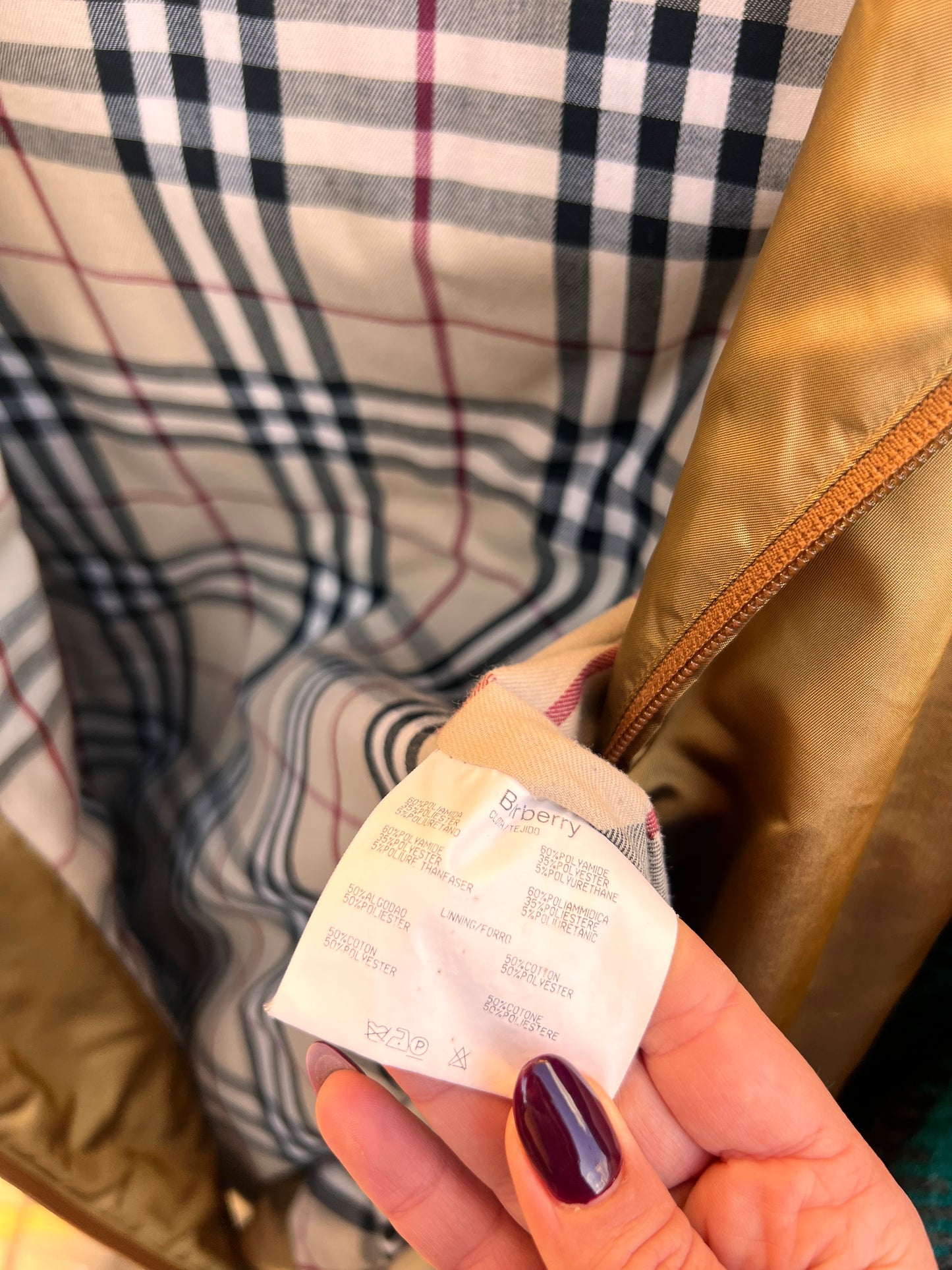 Piumino Burberry