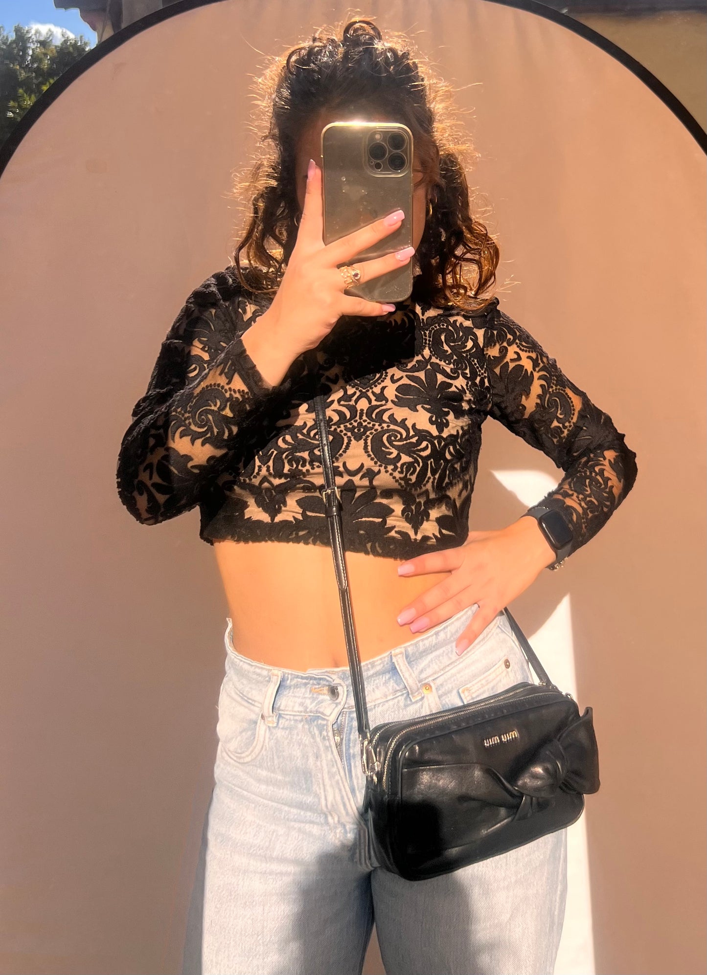 Borsa a tracolla Miu Miu