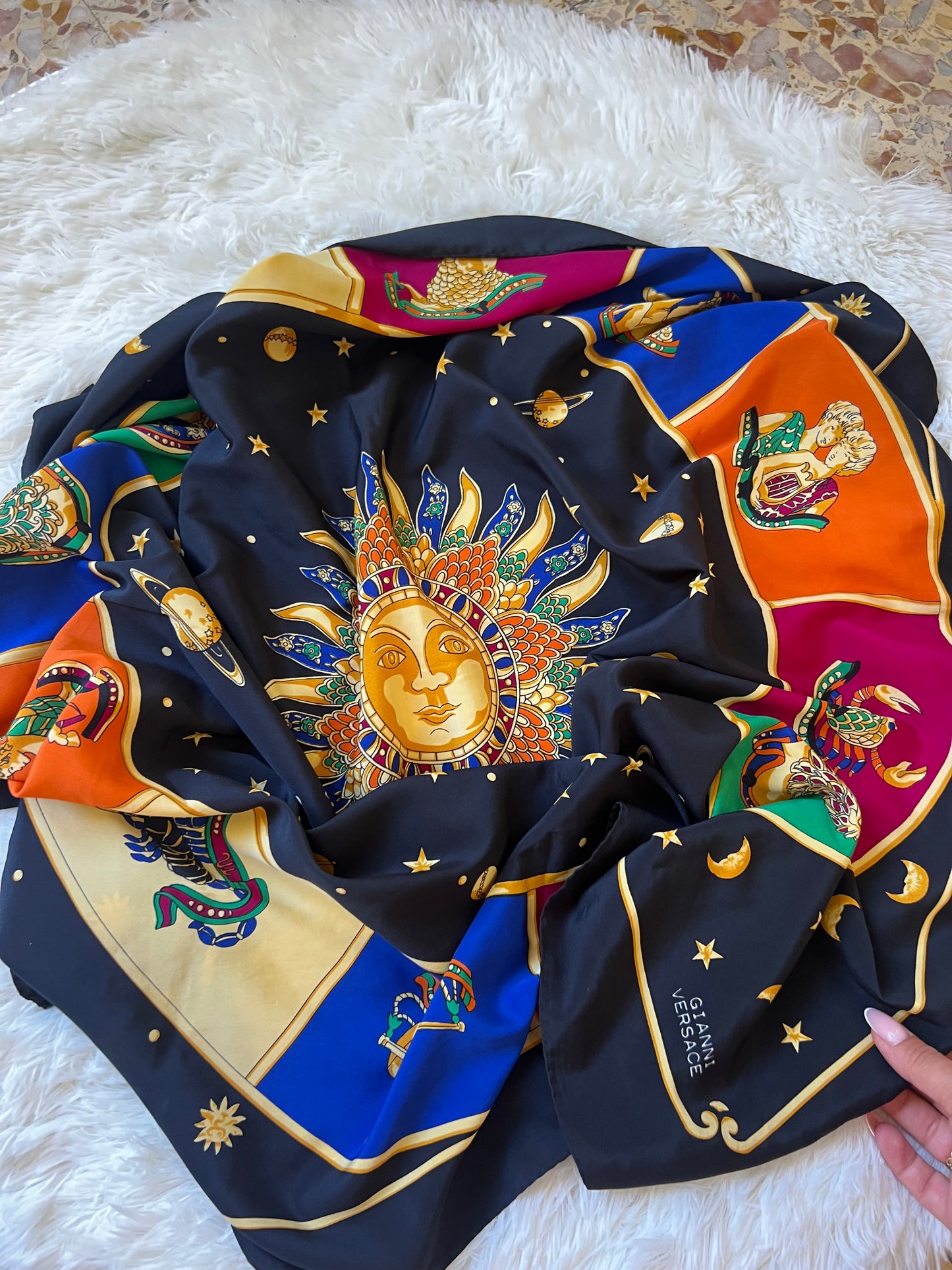 Maxi foulard Gianni Versace