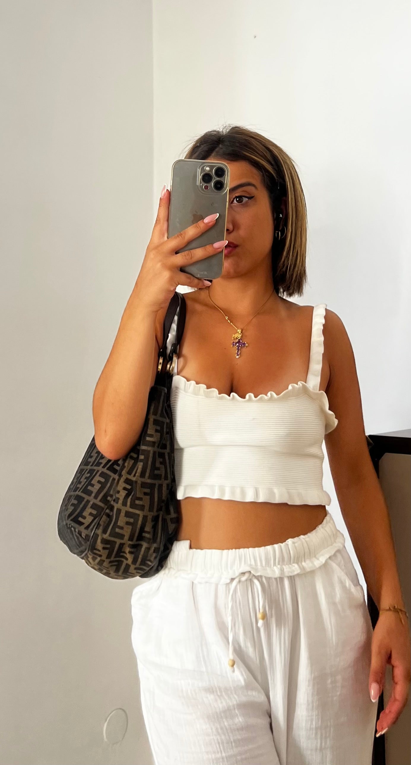 Borsa Fendi zucca