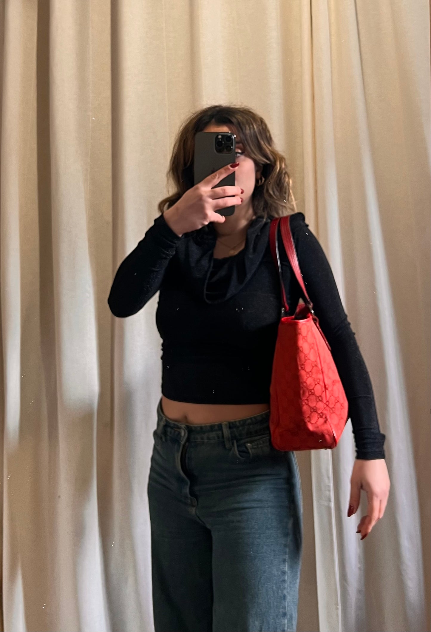 Shopper Gucci rossa