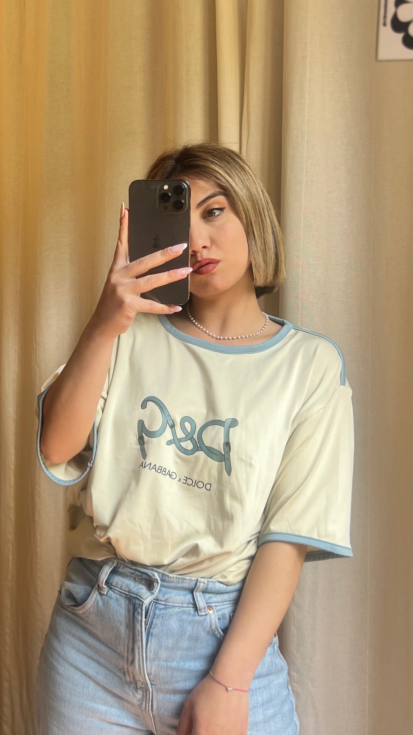 t shirt vintage dolce & gabbana