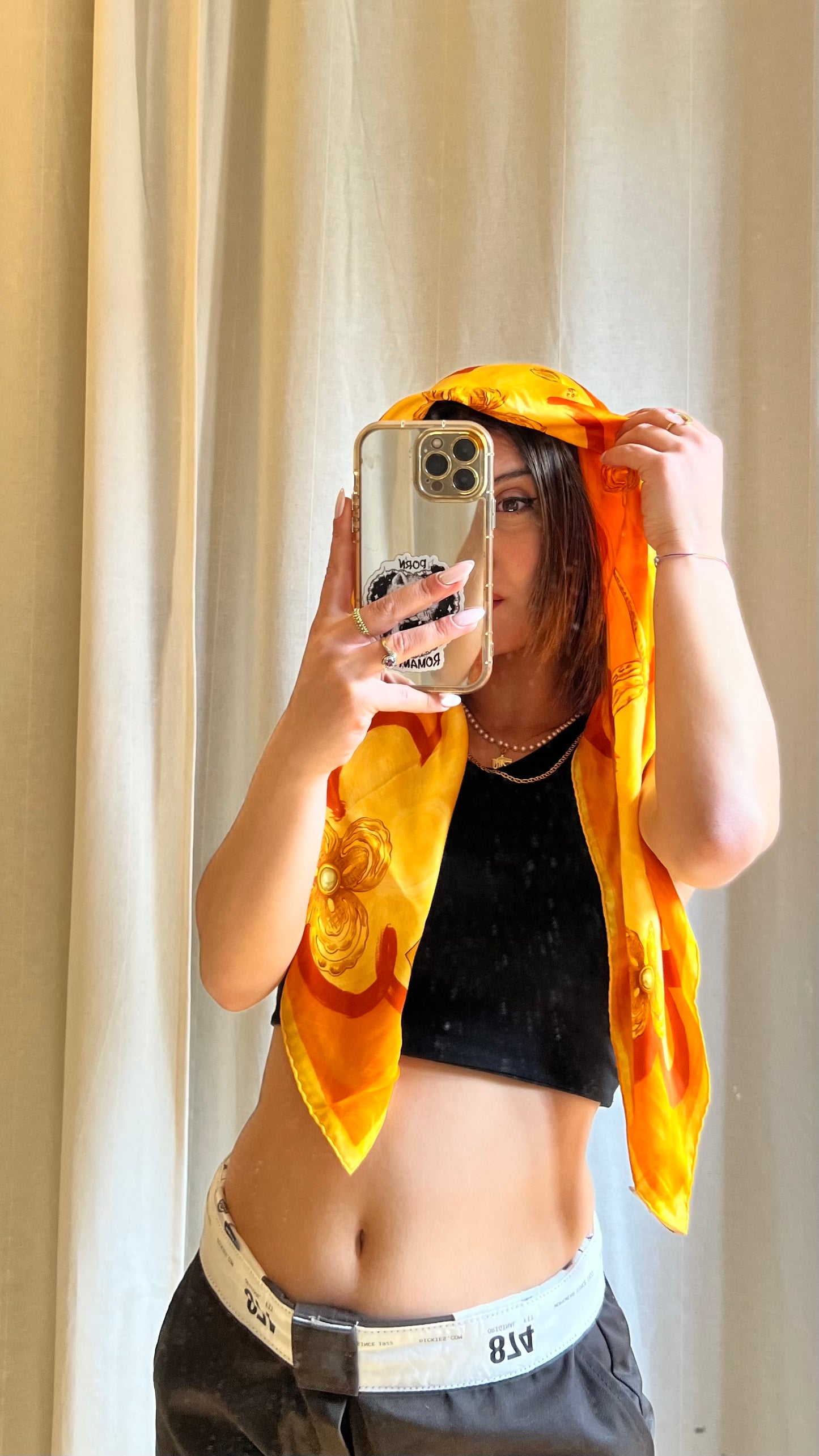 Foulard Yves Saint Laurent vintage