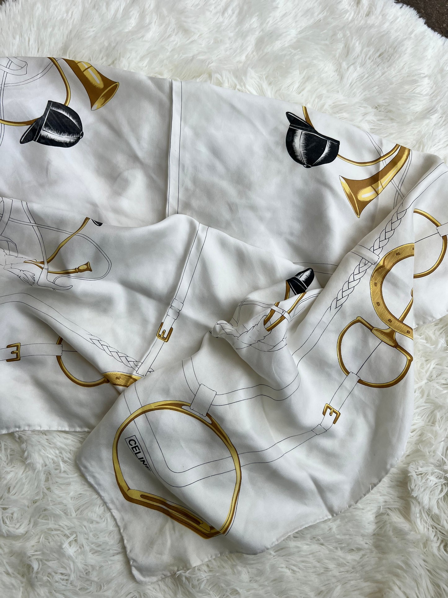 Foulard Celine vintage