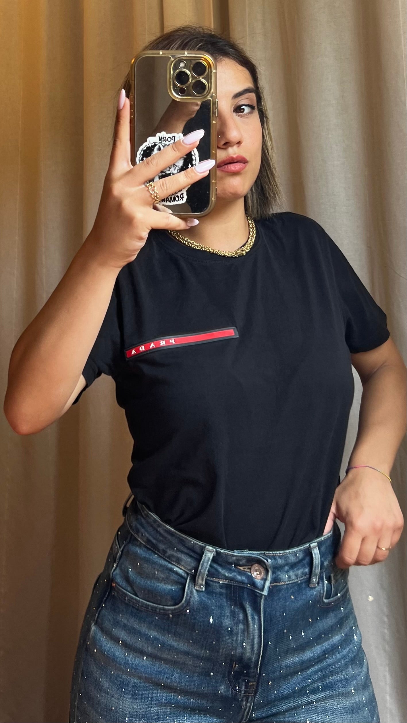 T shirt Prada linea rossa