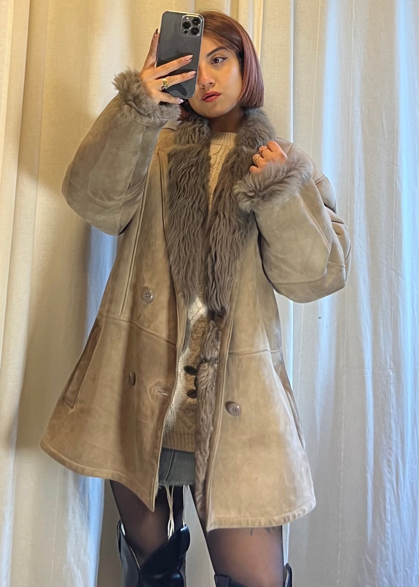 Shearling vintage