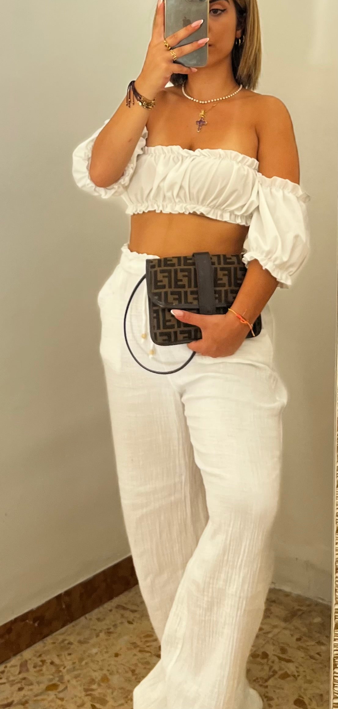Borsa Fendi zucca