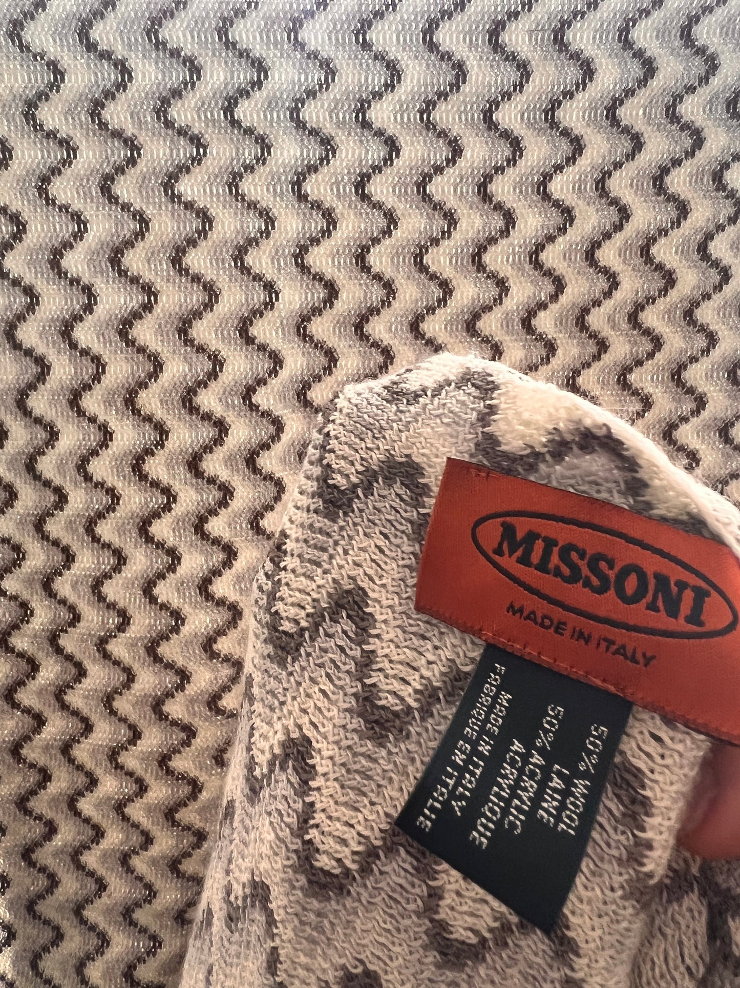 Maxi sciarpa Missoni vintage