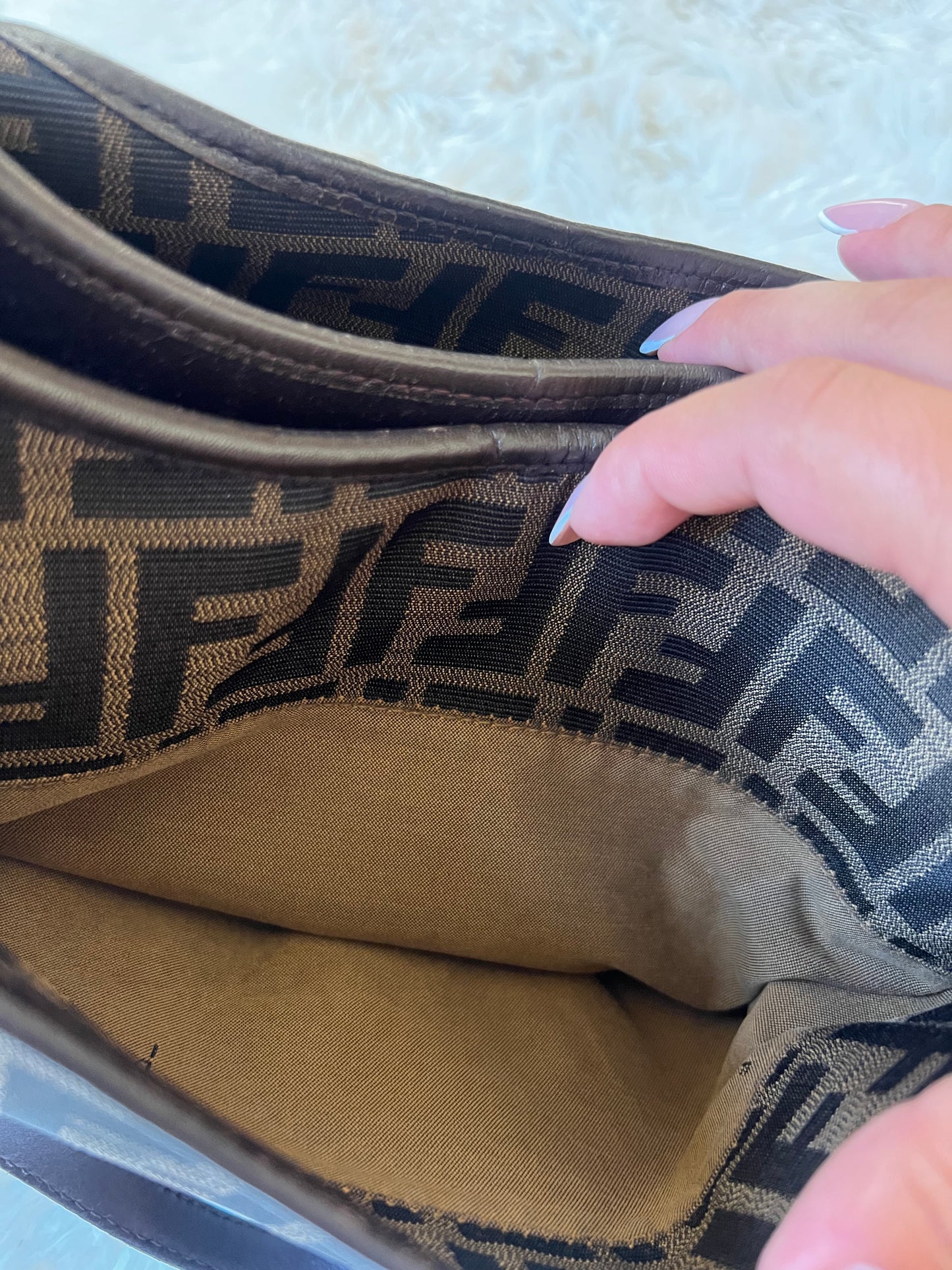 Borsa Fendi zucca