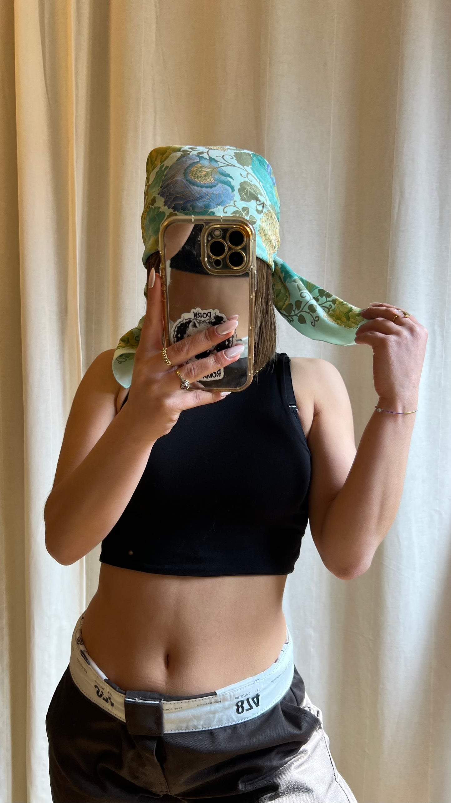 Foulard Pierre Balmain vintage