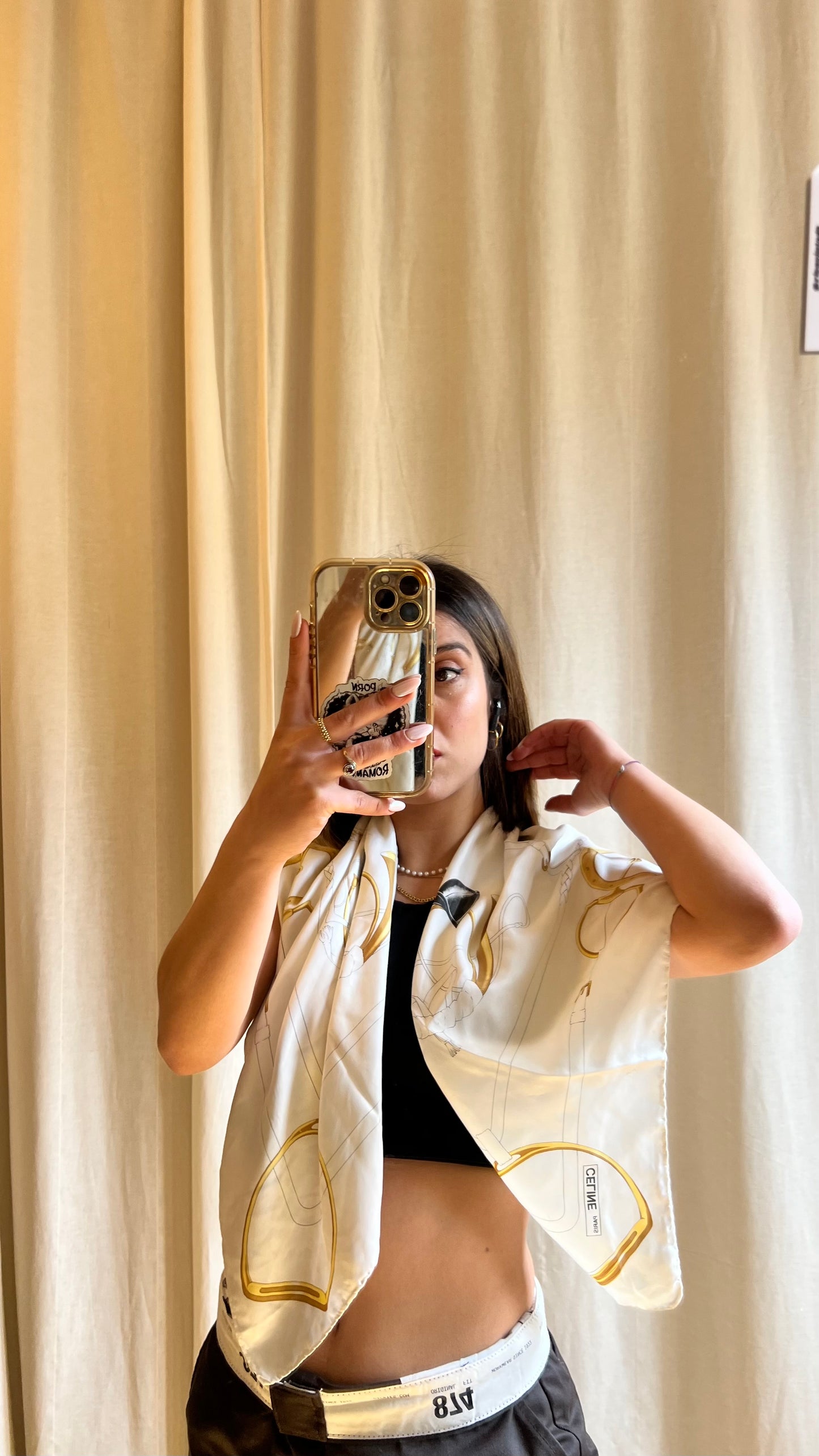 Foulard Celine vintage