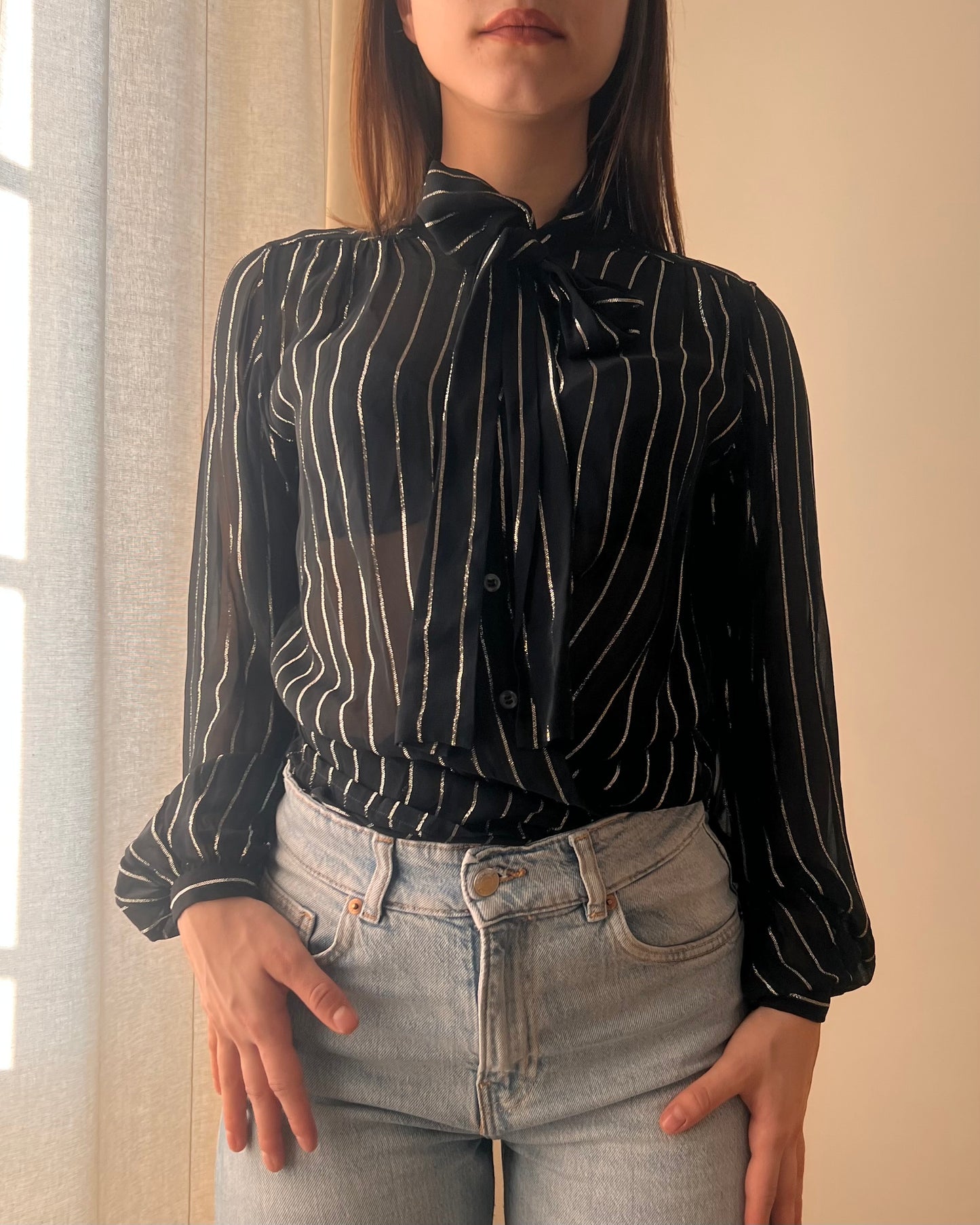 camicia Saint Laurent rive gauche