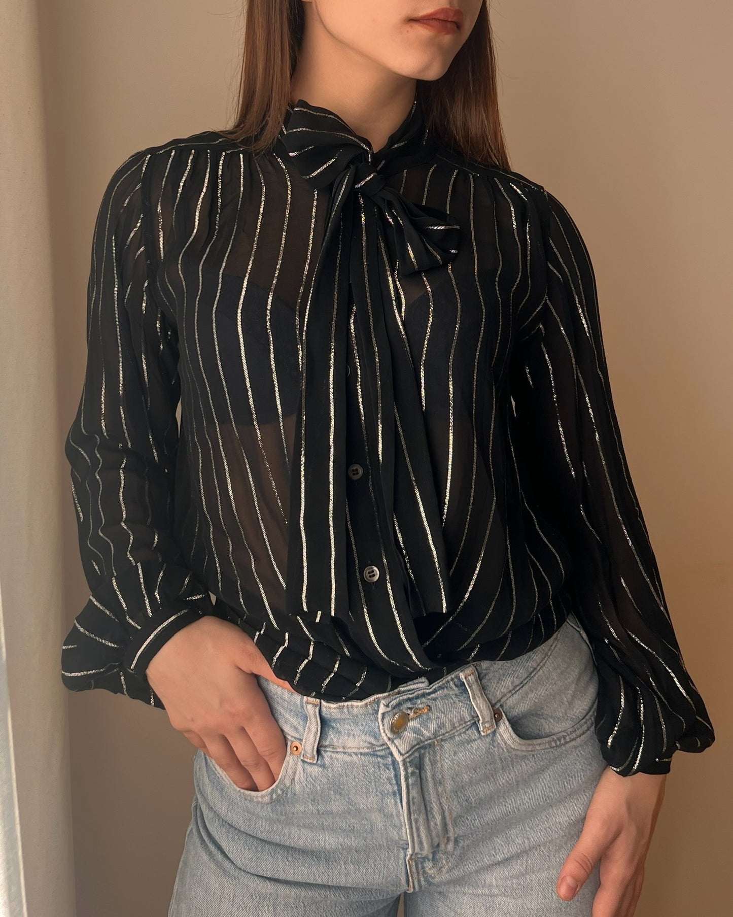 camicia Saint Laurent rive gauche