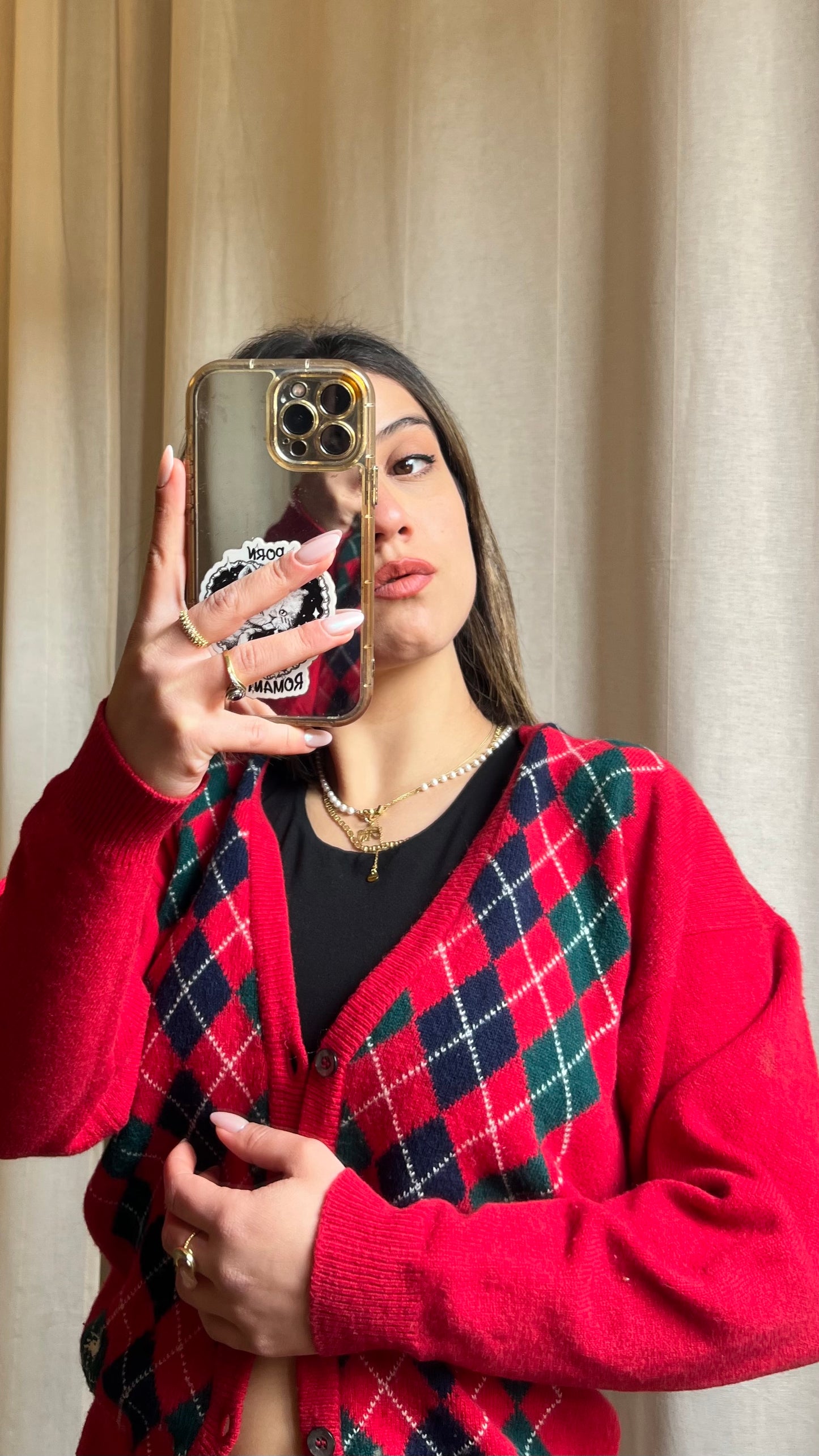 Cardigan Burberry vintage
