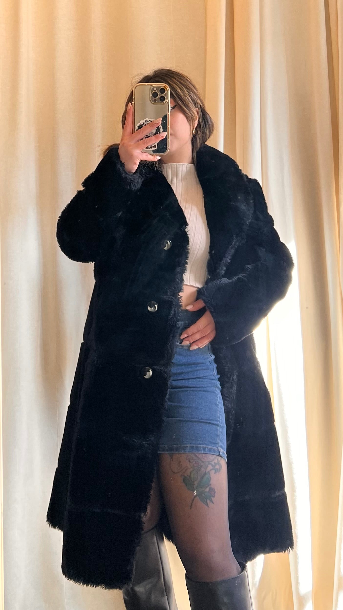 Eco pelliccia vintage