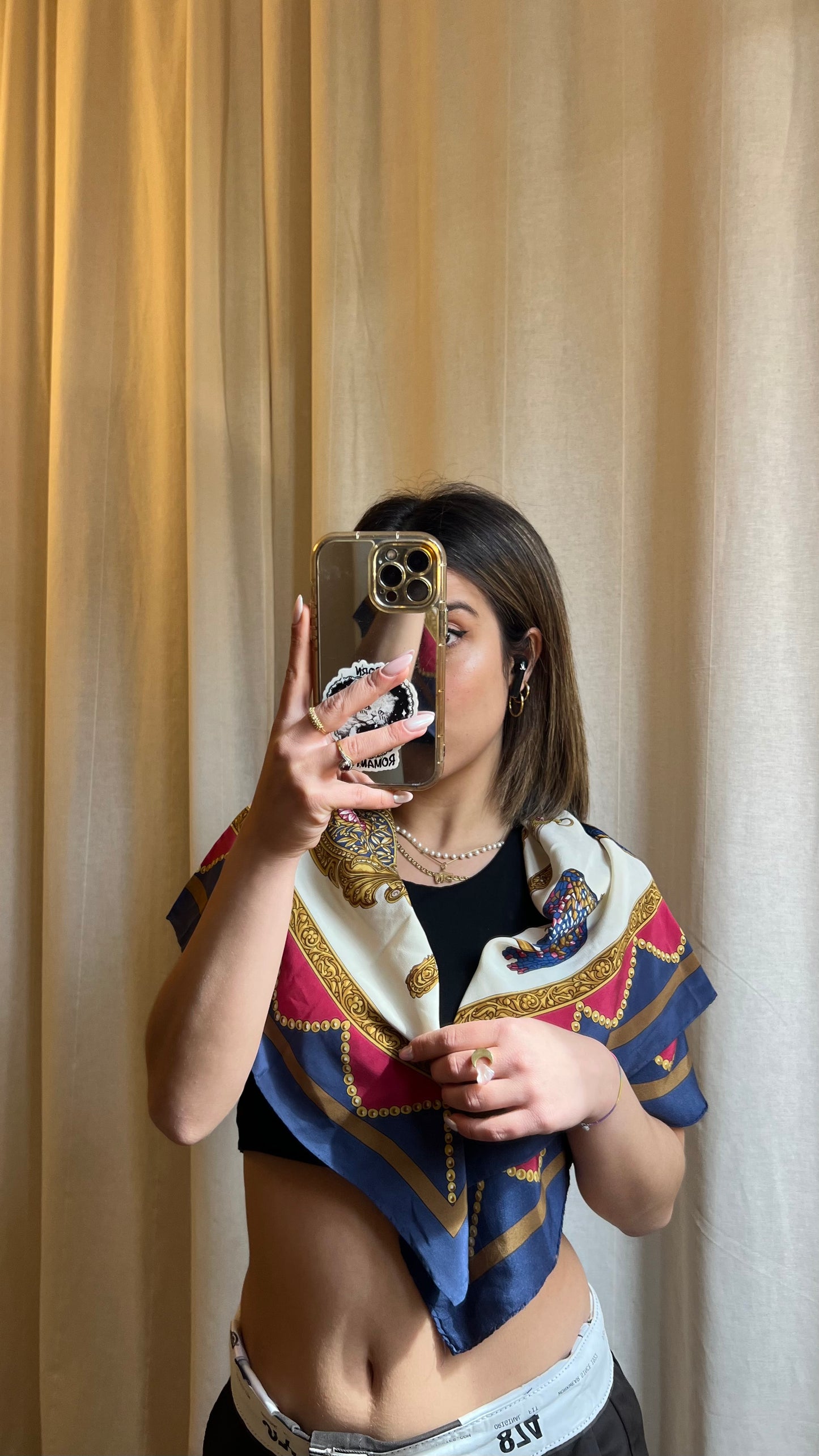 Foulard vintage in seta
