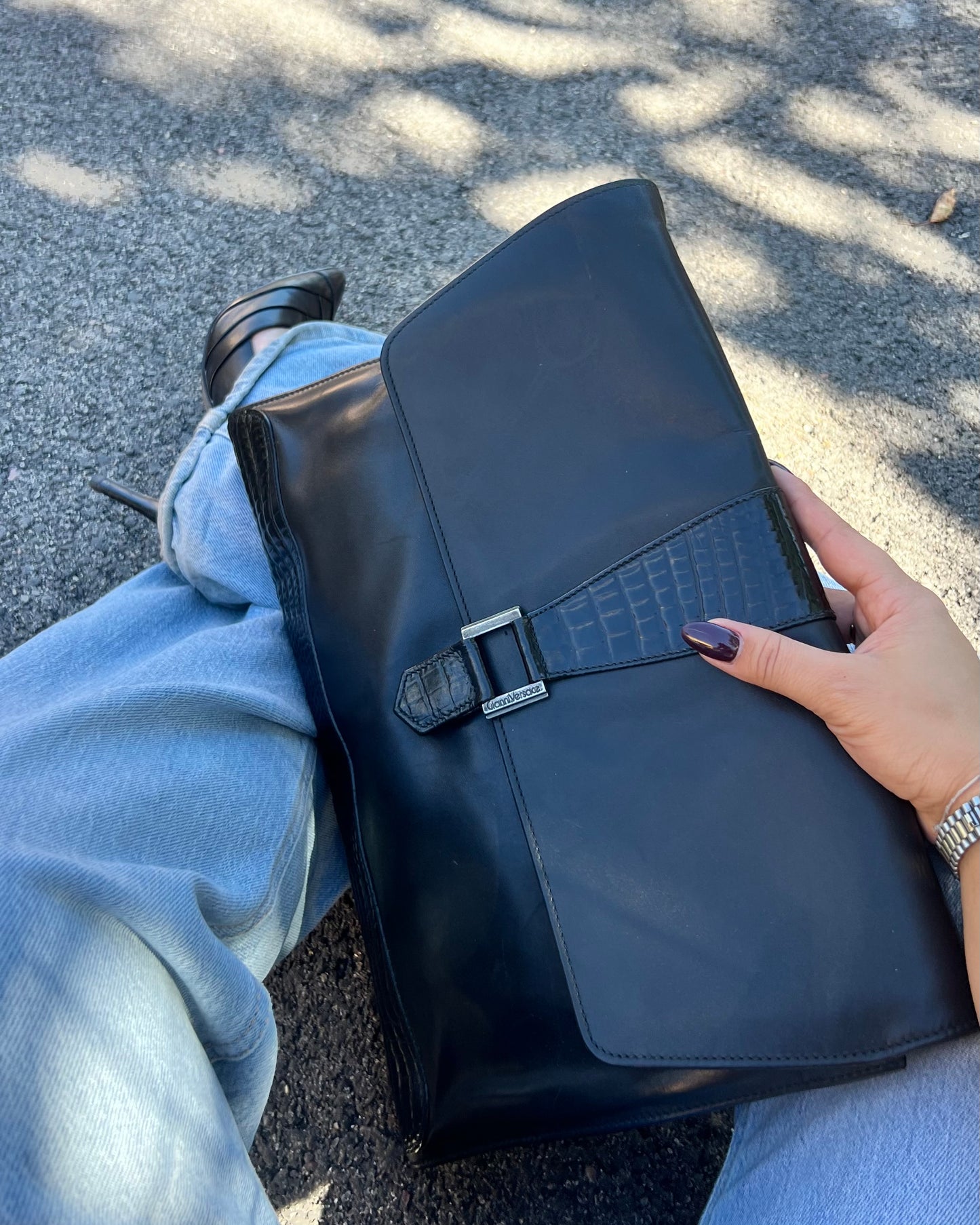 Maxi pochette Gianni Versace