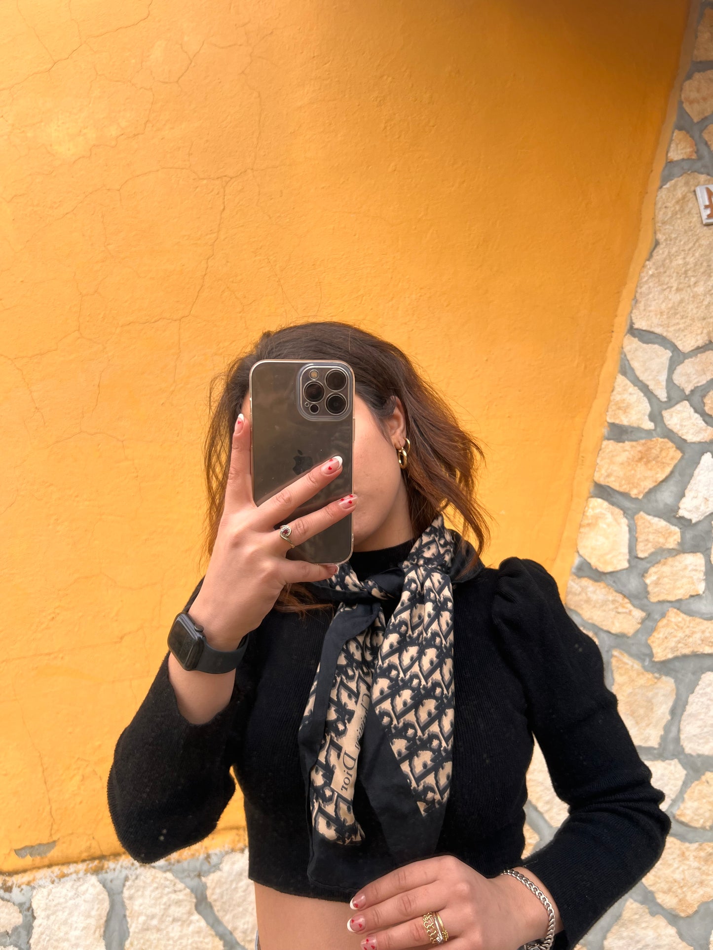 Foulard Dior vintage
