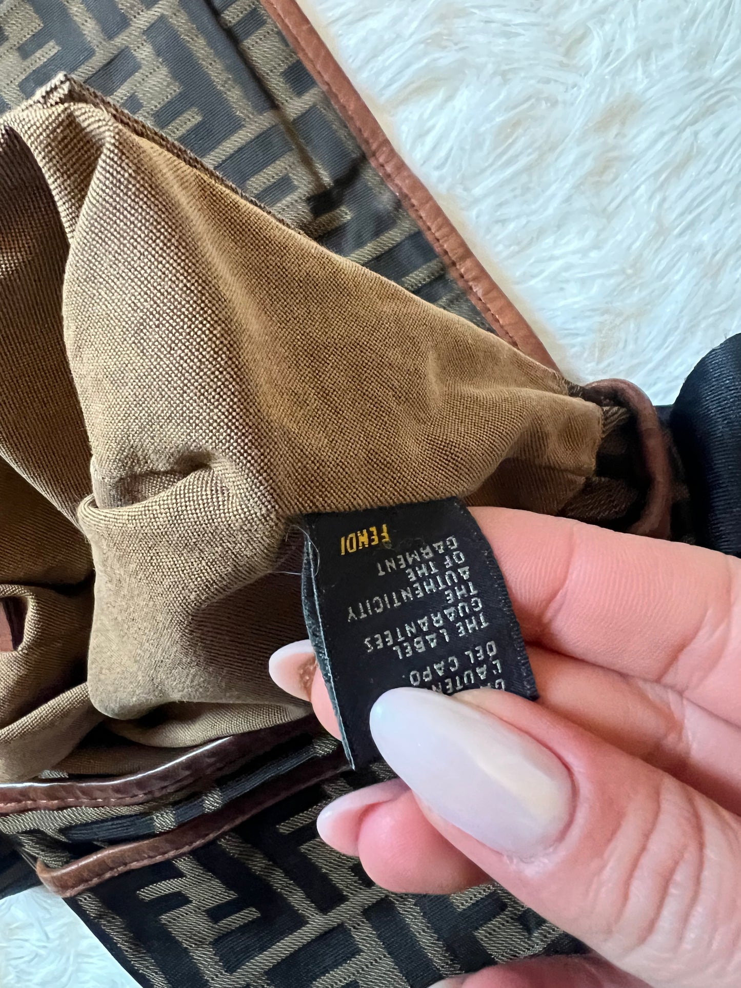 Borsa Fendi Zucca