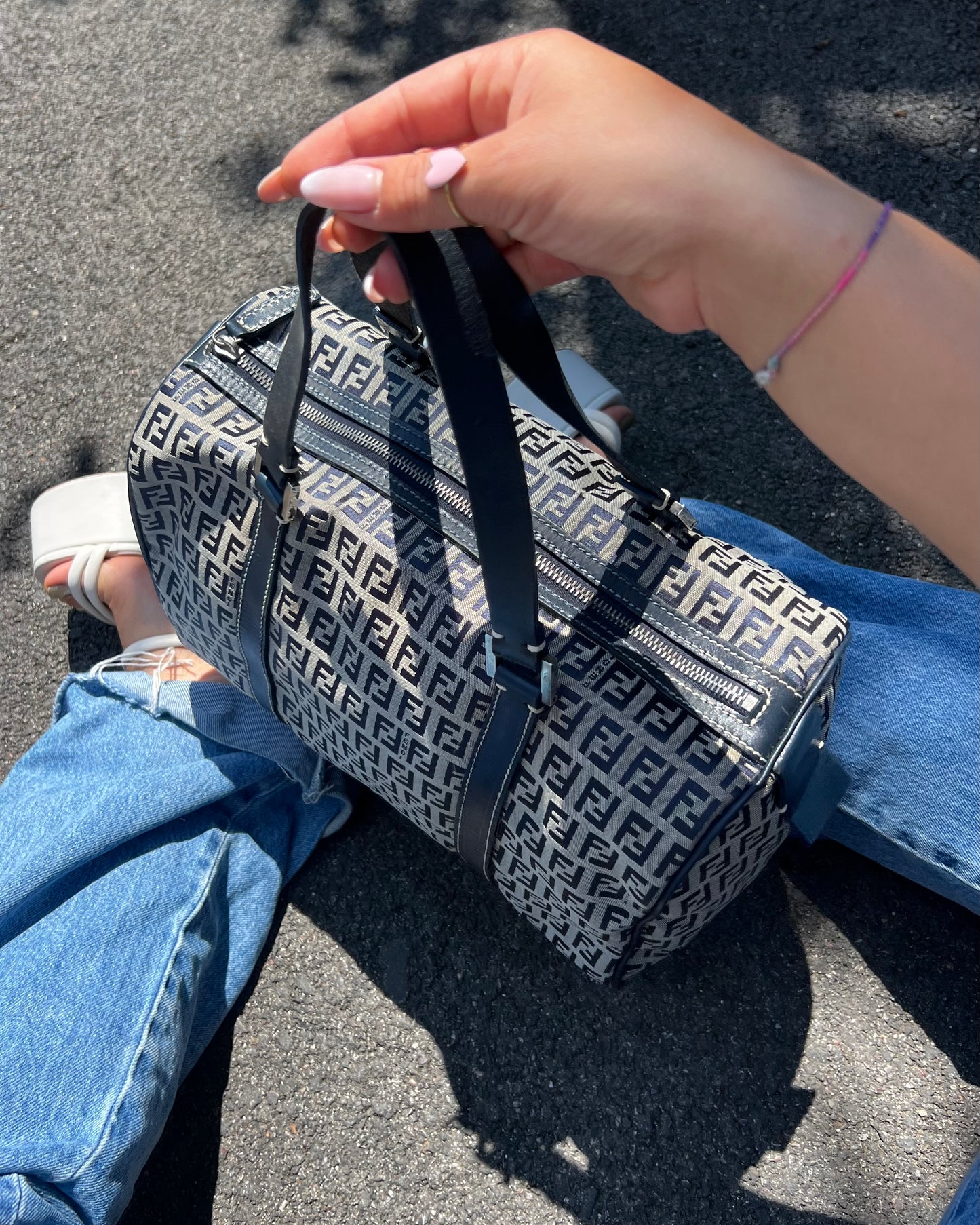 Bauletto Fendi zucchino
