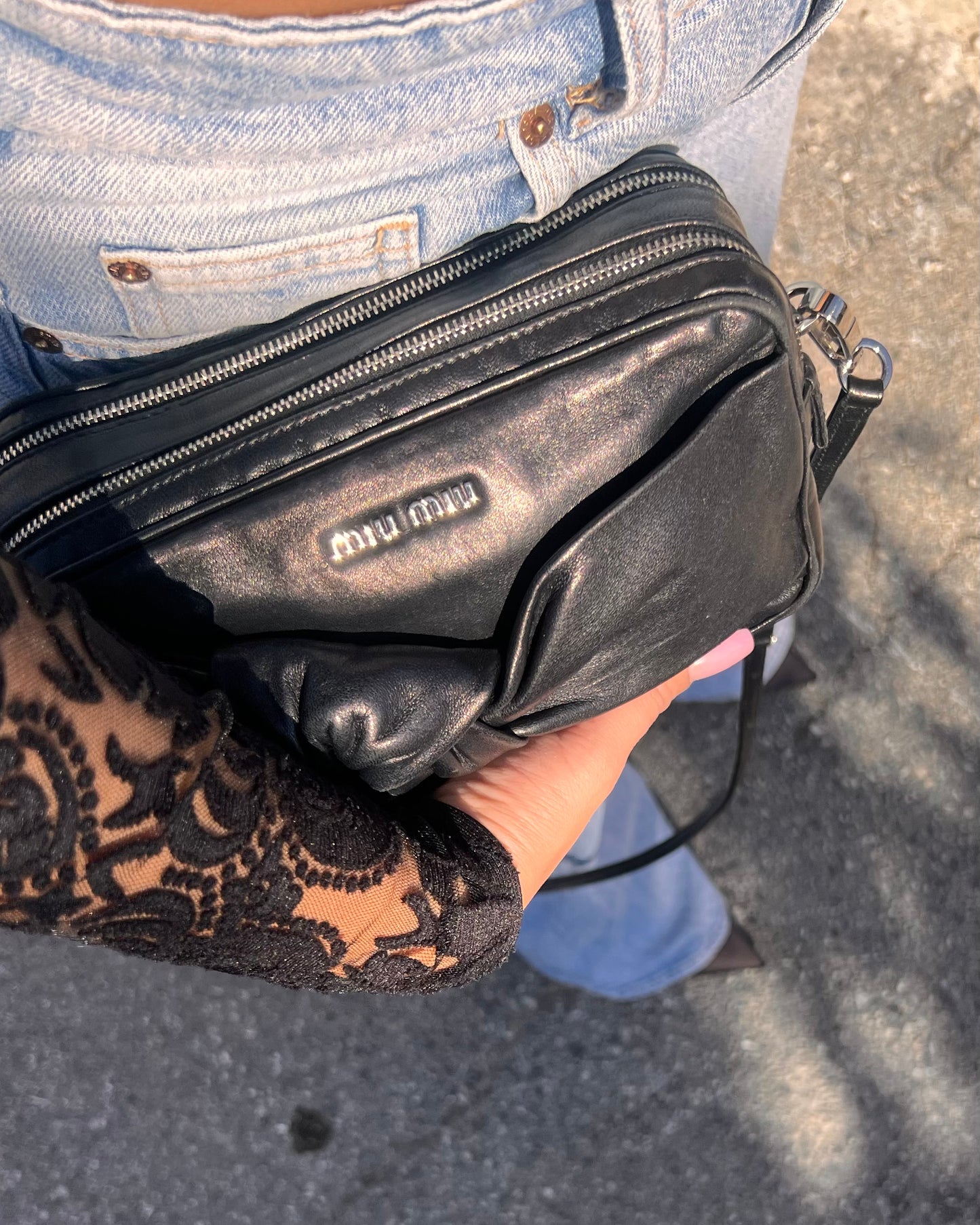 Borsa a tracolla Miu Miu