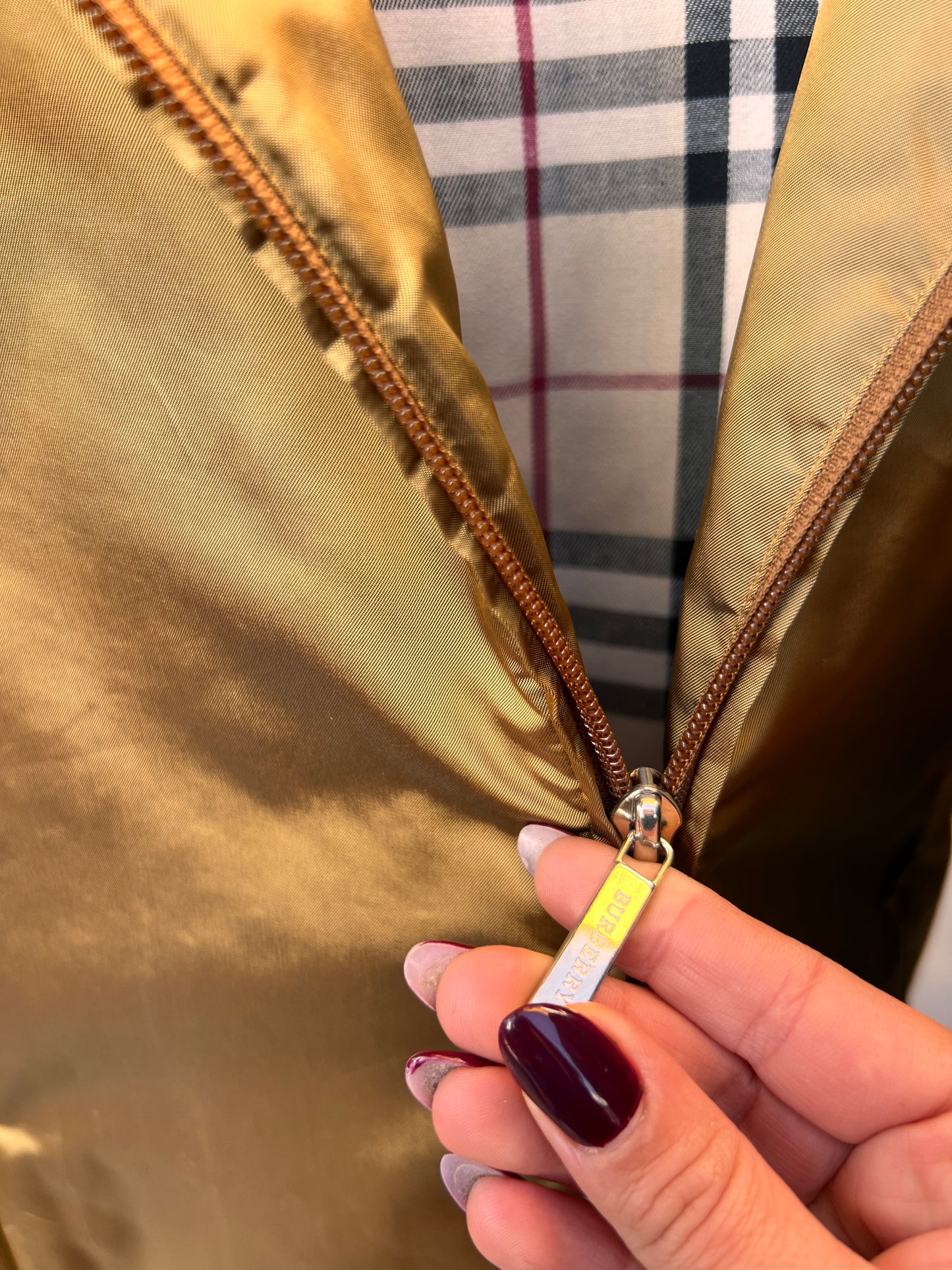 Piumino Burberry