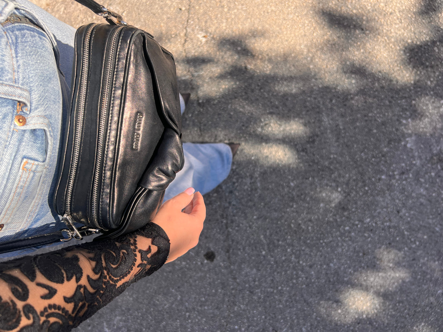 Borsa a tracolla Miu Miu
