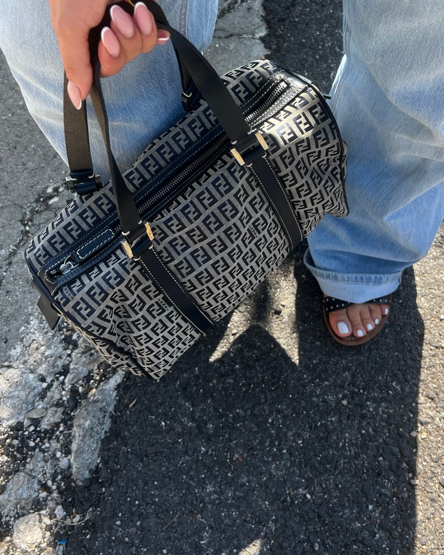 Bauletto Fendi zucchino