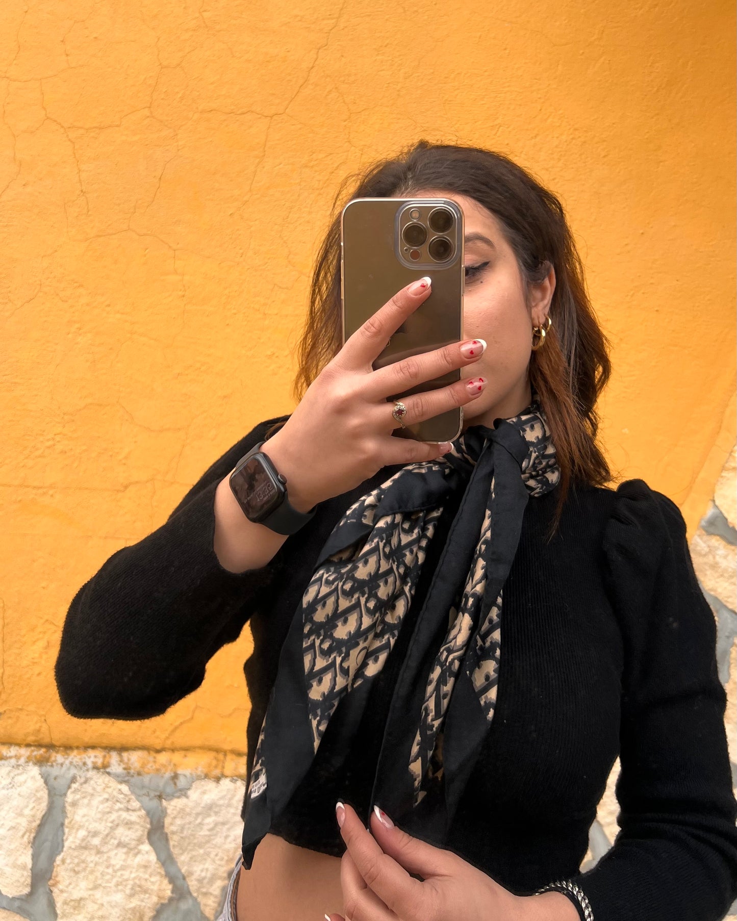 Foulard Dior vintage