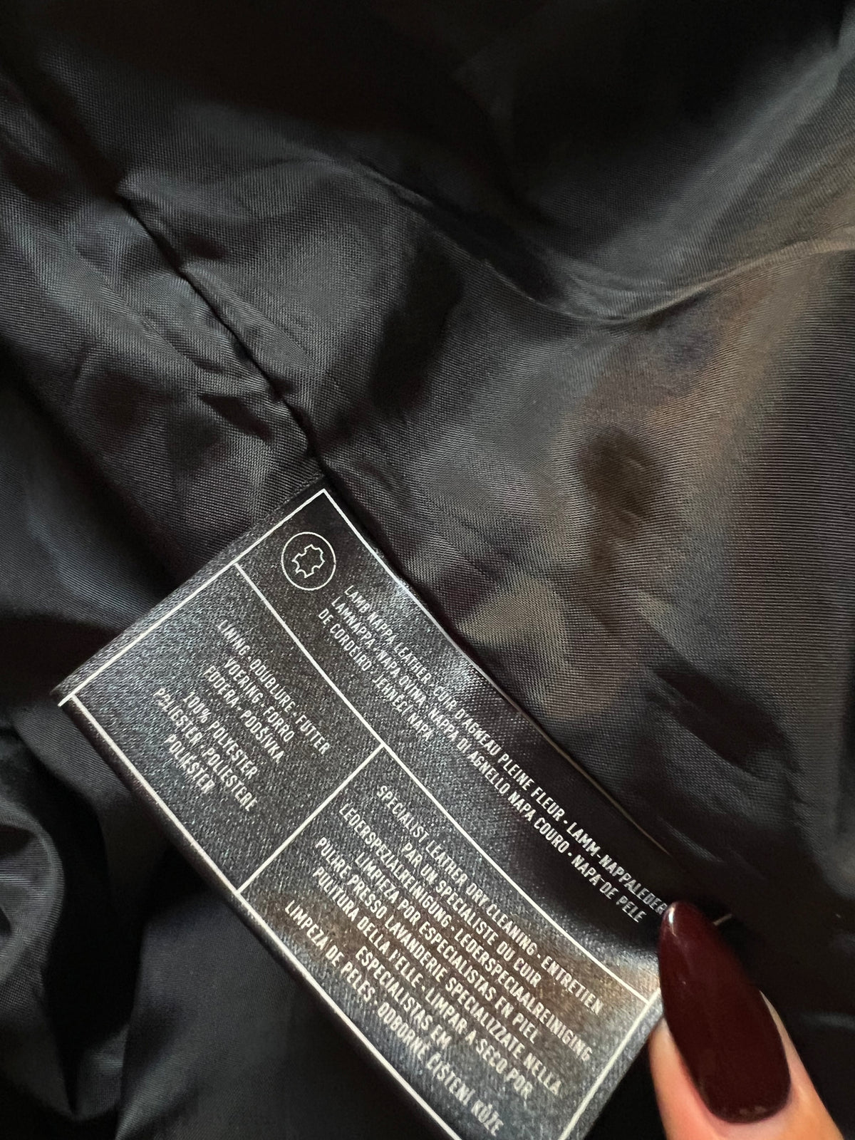 Giacca in Vera Pelle Nappa d'Agnello – Style Biker / Oversize
