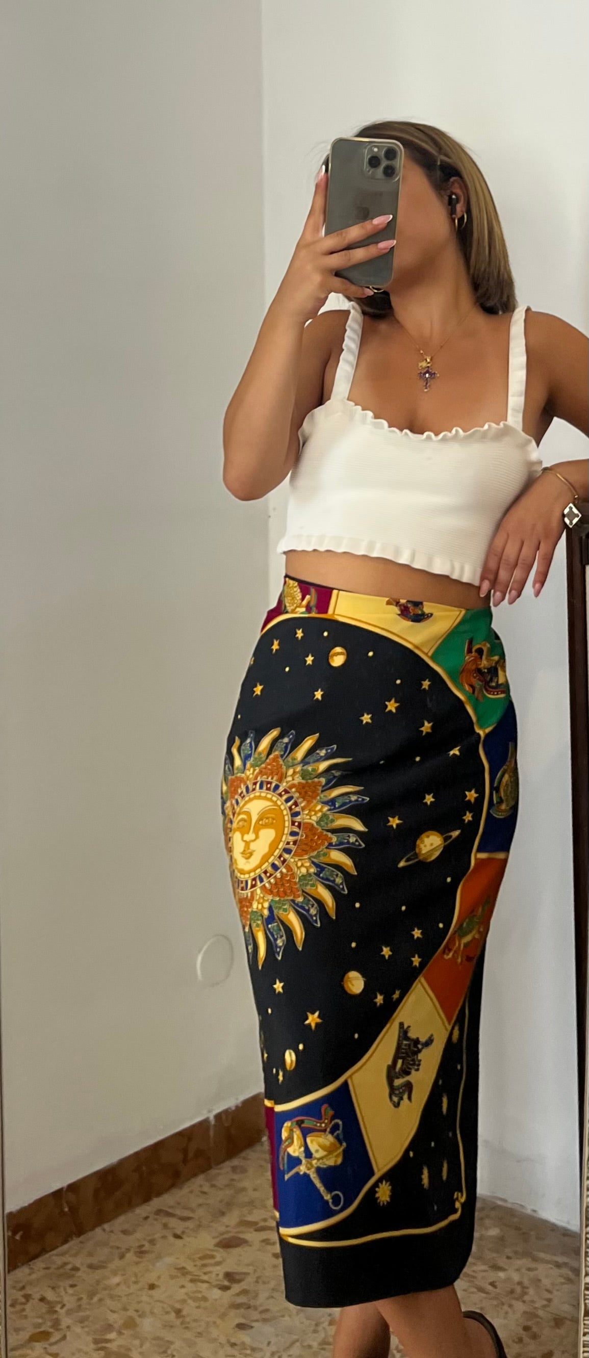 Maxi foulard Gianni Versace
