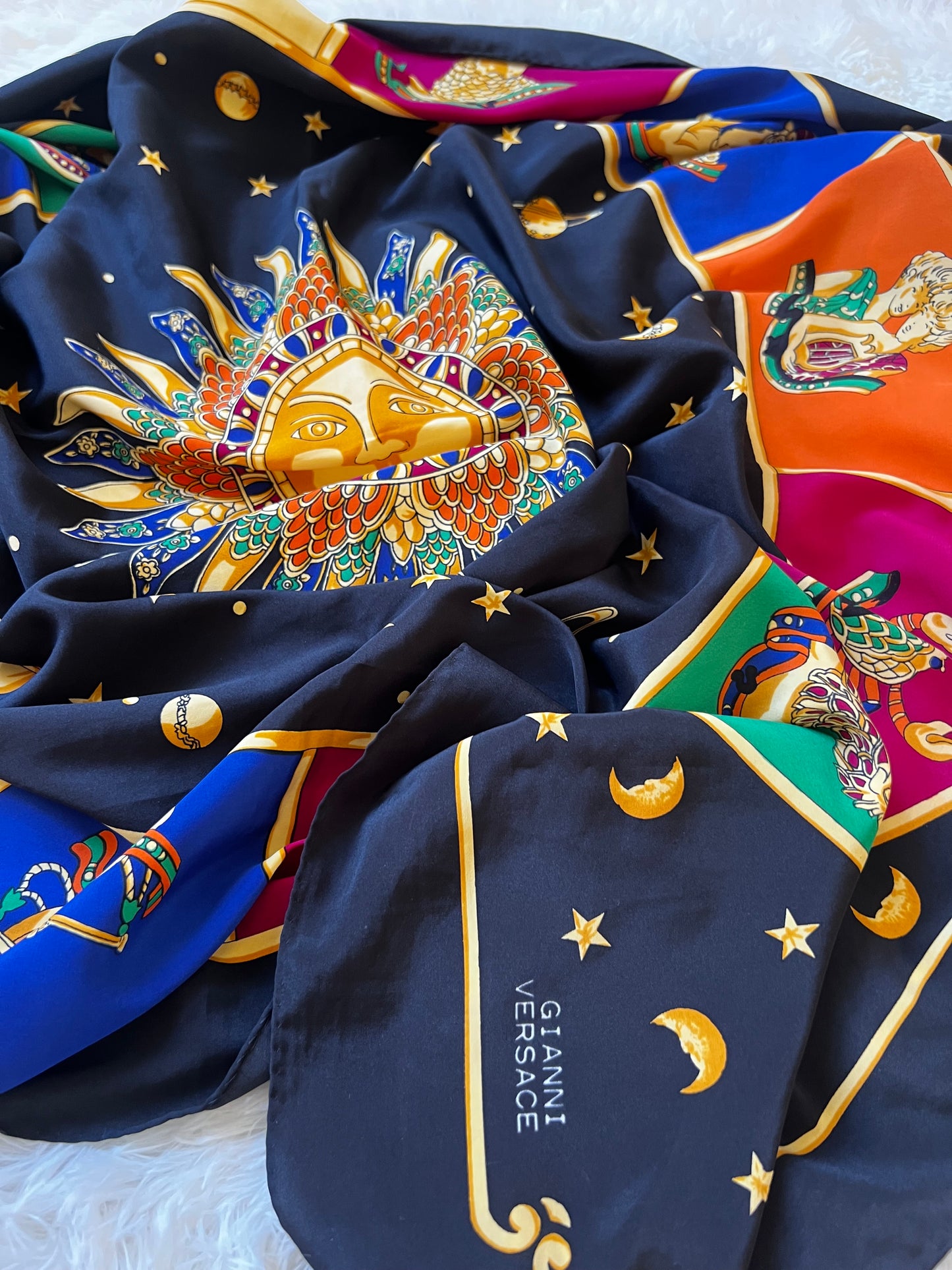 Maxi foulard Gianni Versace