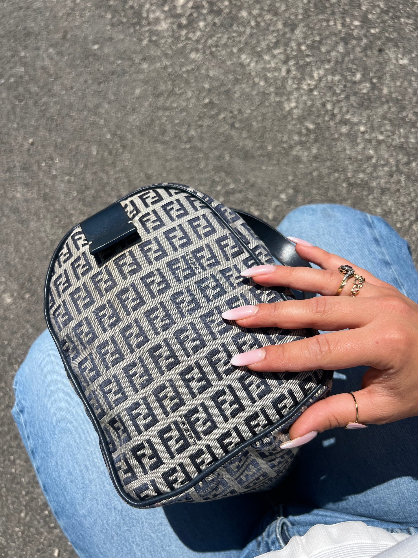 Bauletto Fendi zucchino
