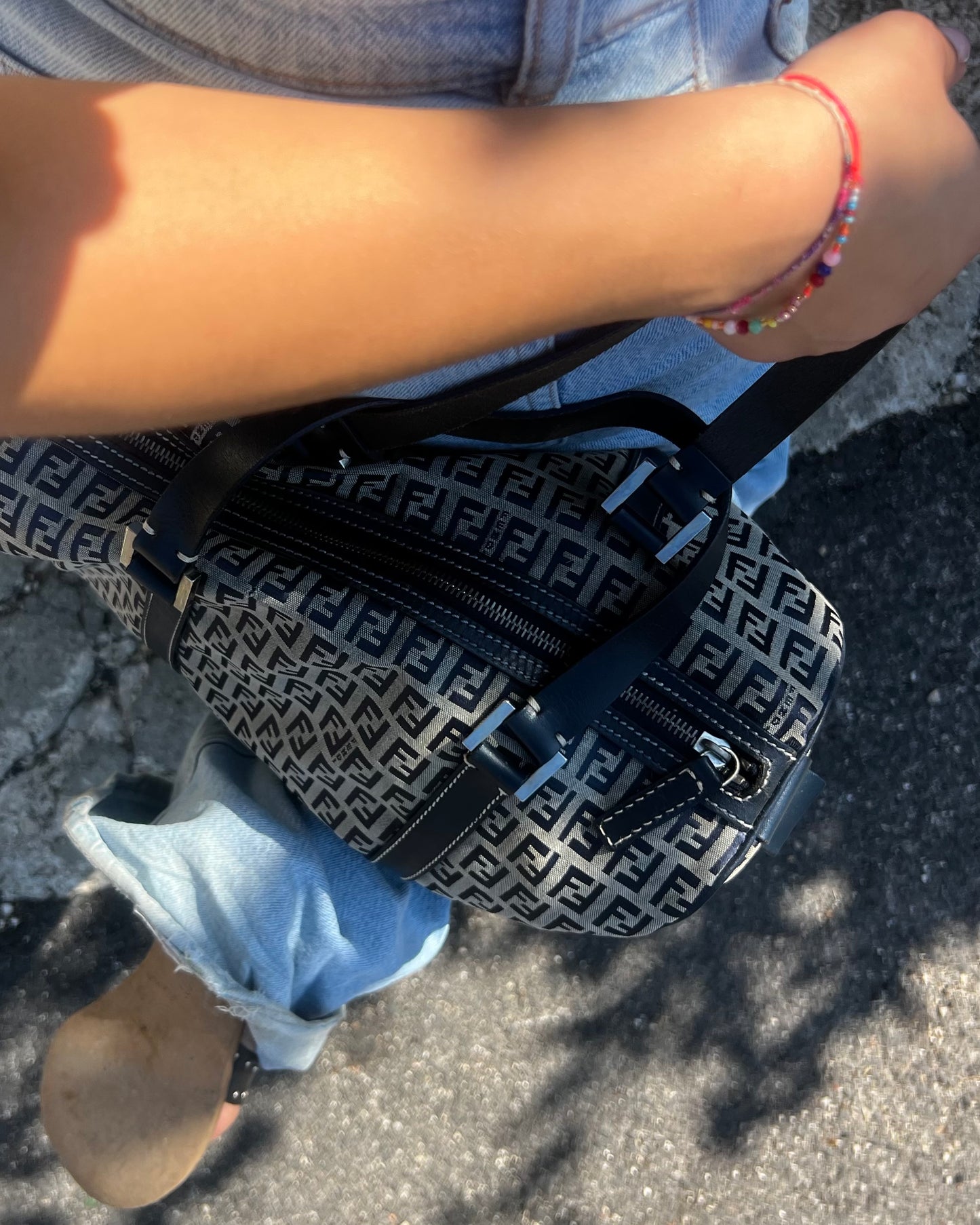Bauletto Fendi zucchino