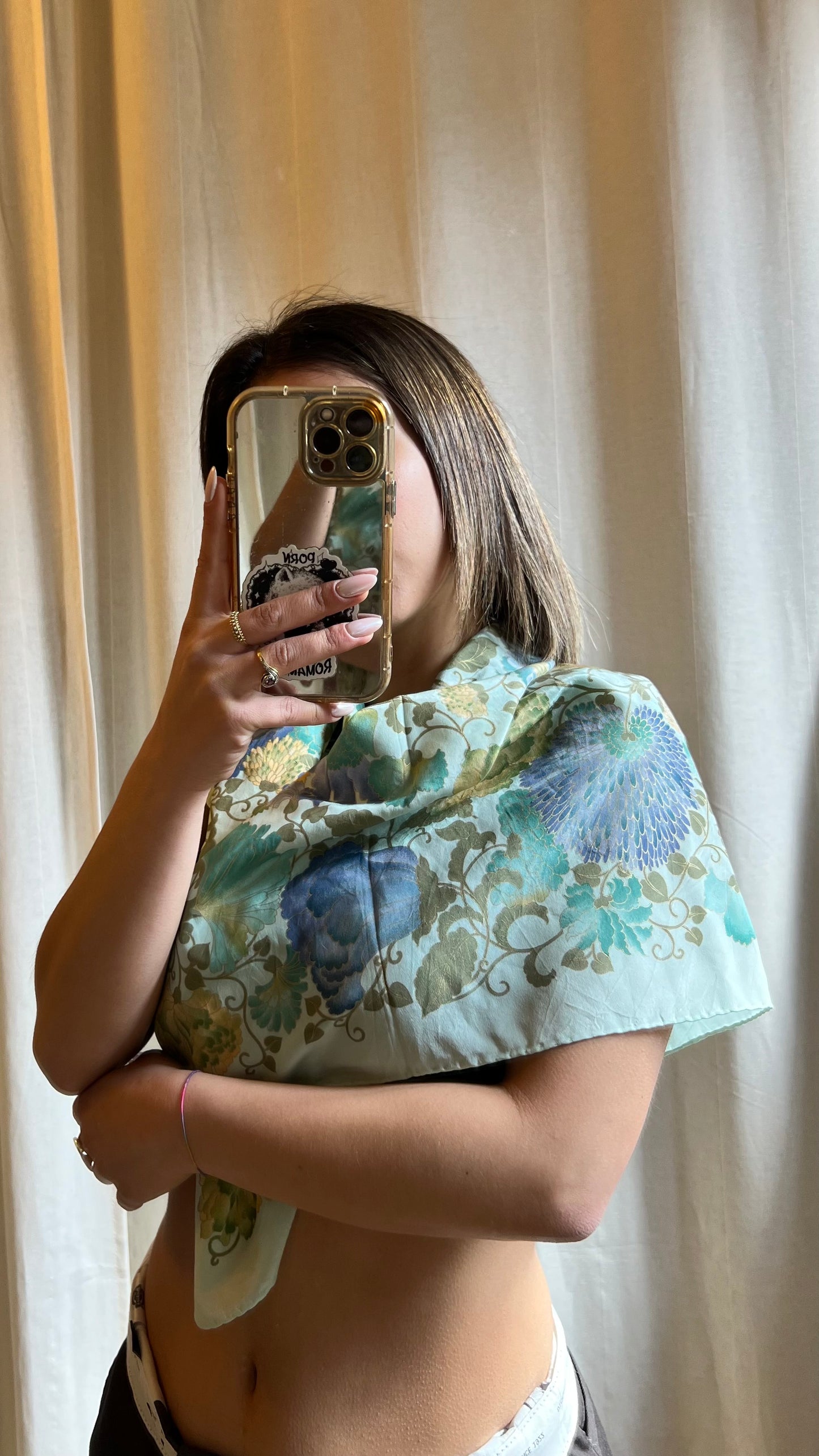 Foulard Pierre Balmain vintage
