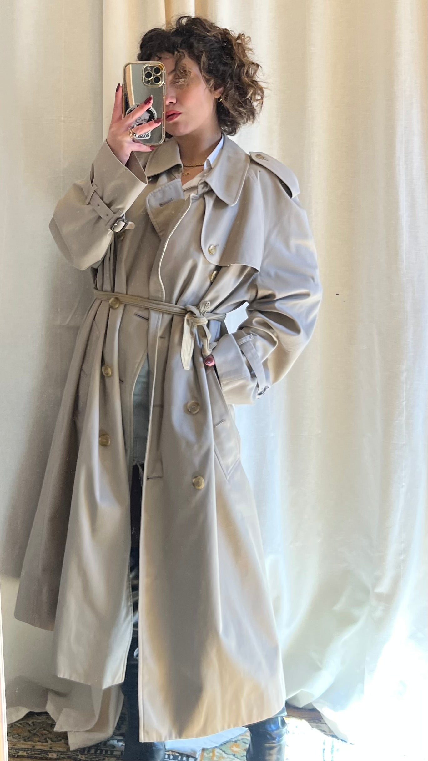 Trench Burberry doppio petto