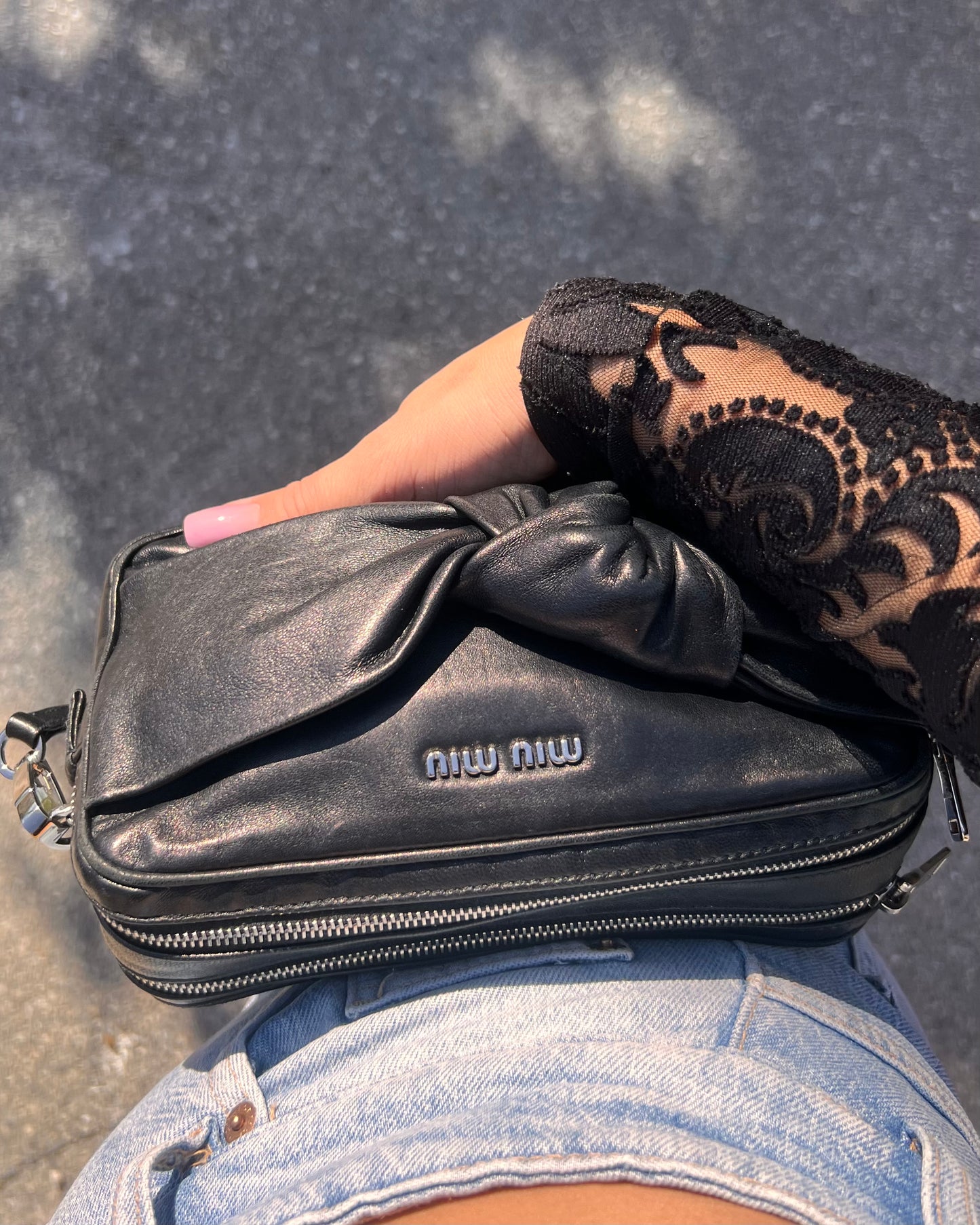 Borsa a tracolla Miu Miu