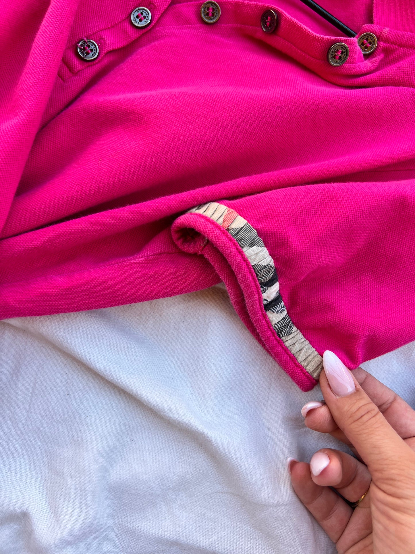 Polo Donna Burberry Brit – Rosa Magenta