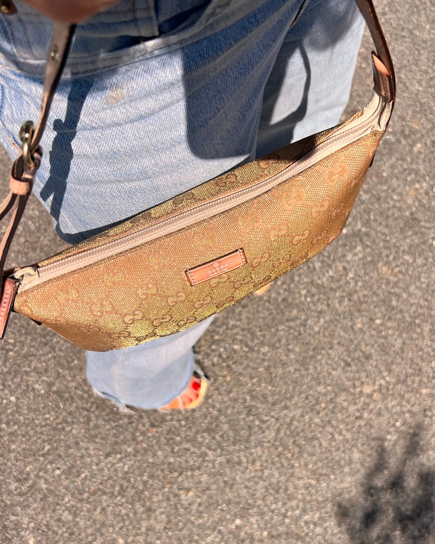 Baguette gucci GG Canvas Edizione Speciale Cangiante