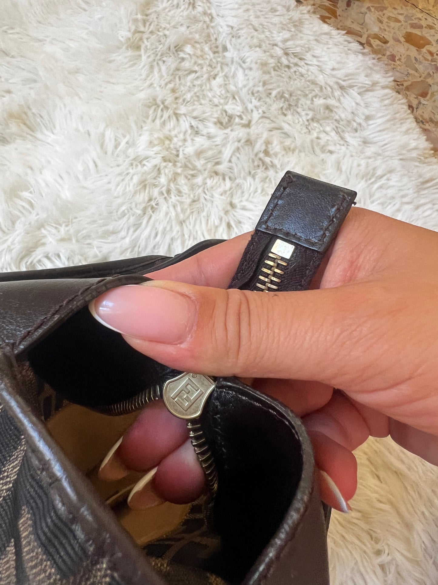 Borsa Fendi zucca
