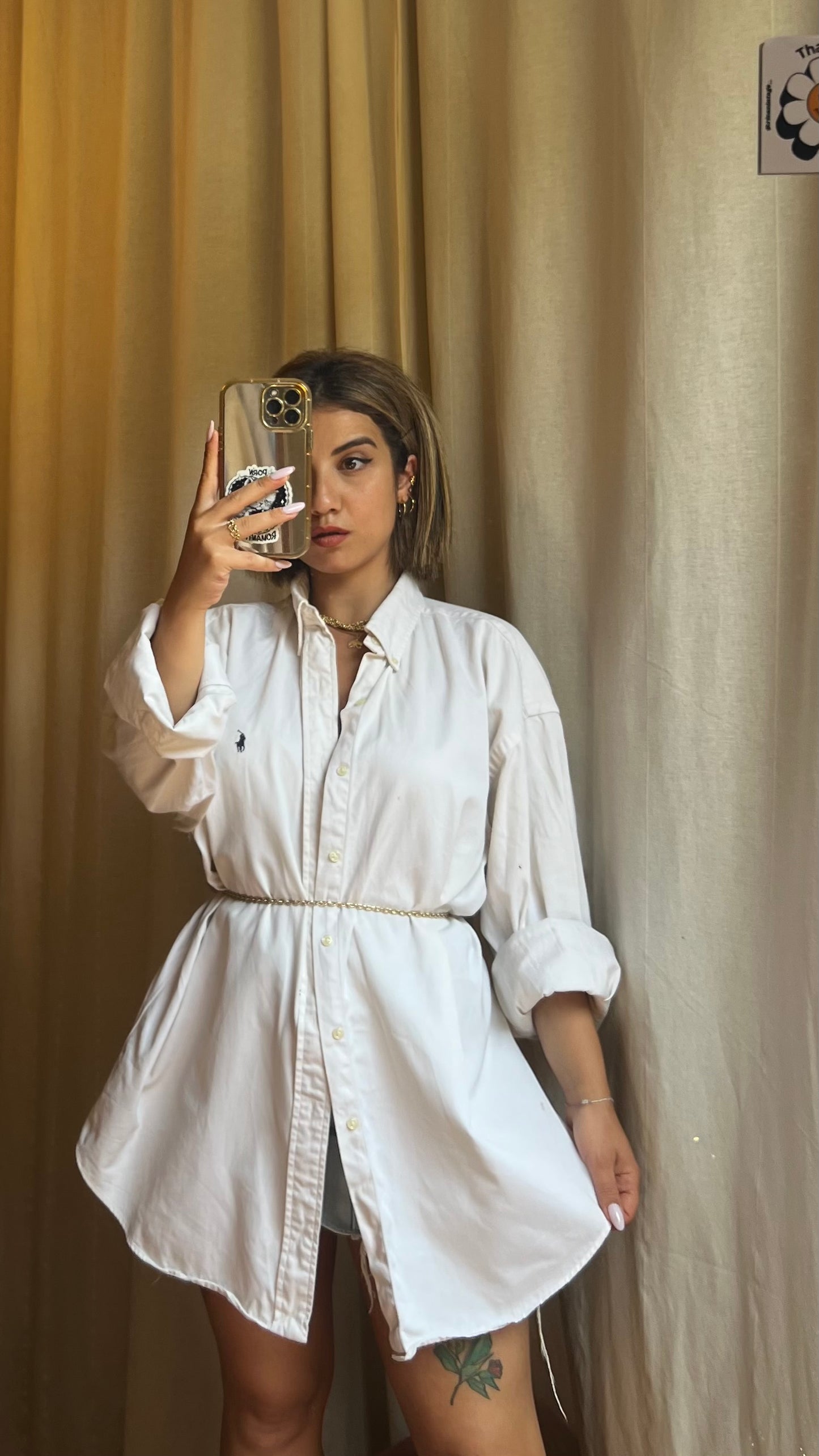 Camicia oversize ralph lauren