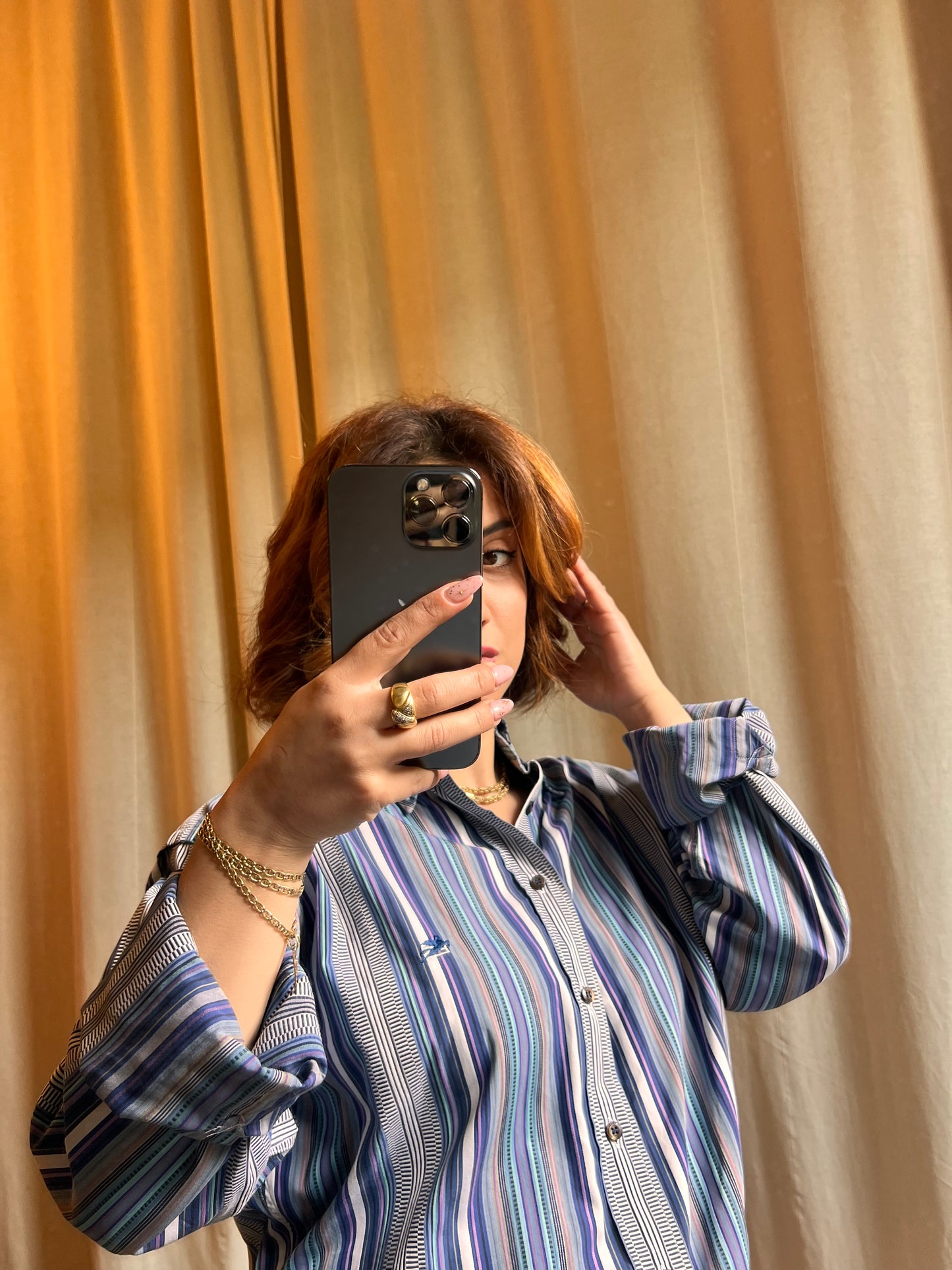 Etro Milano – Camicia a Righe Multicolor (Made in Italy)