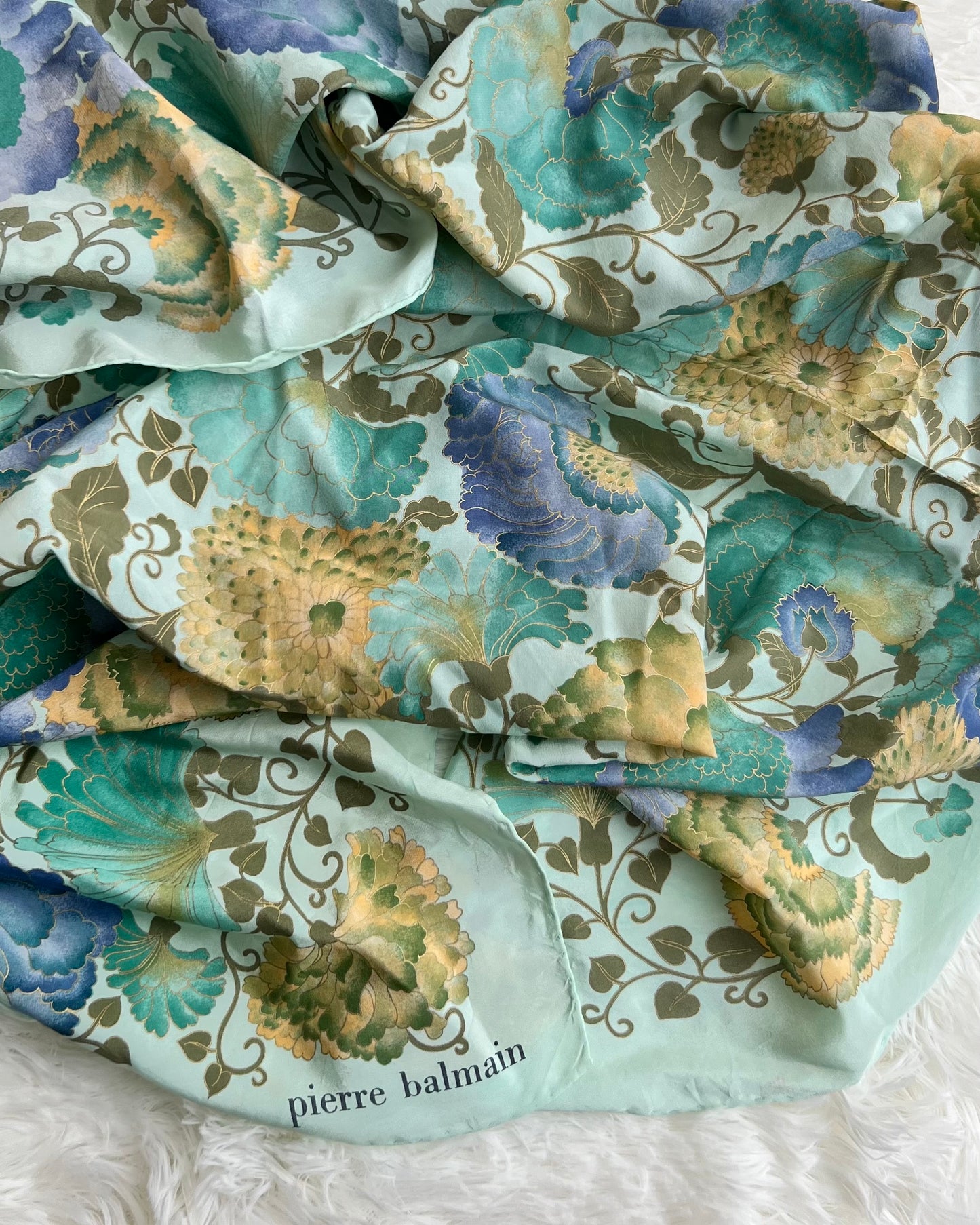 Foulard Pierre Balmain vintage