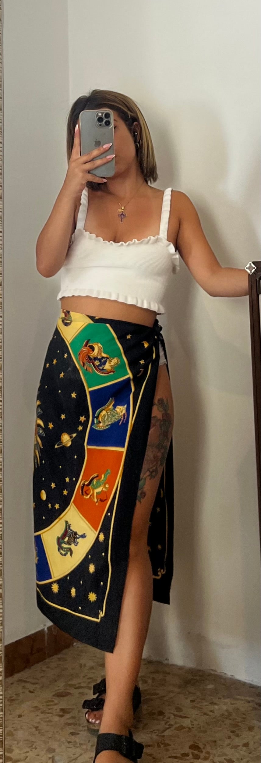 Maxi foulard Gianni Versace
