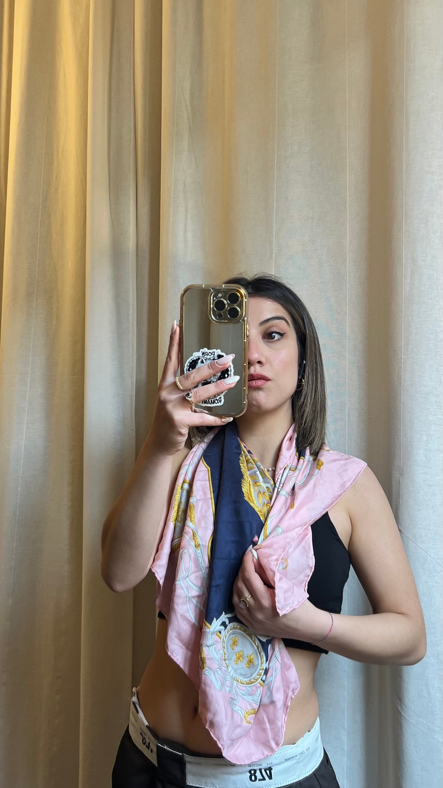Foulard vintage in seta