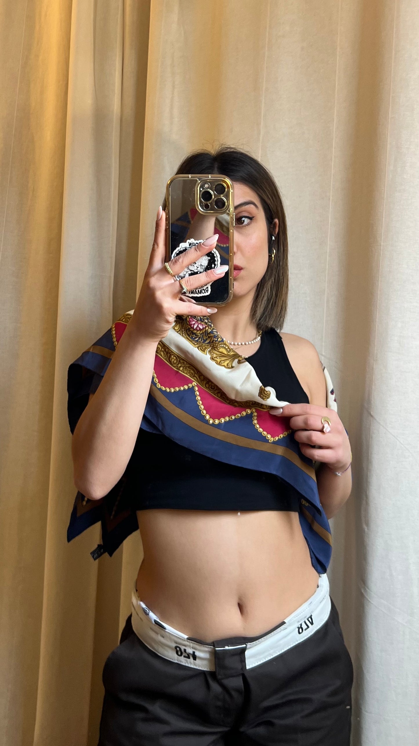 Foulard vintage in seta