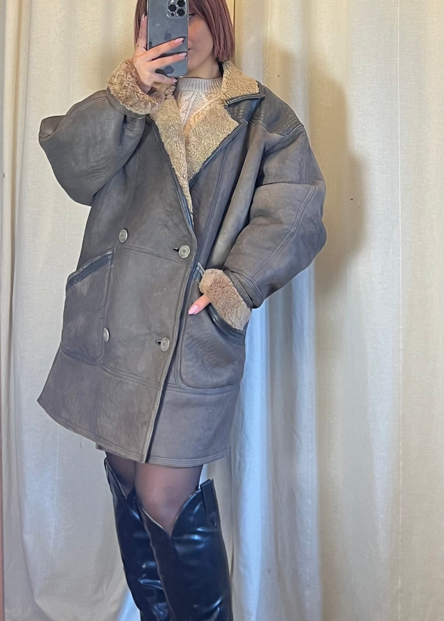 Shearling vintage